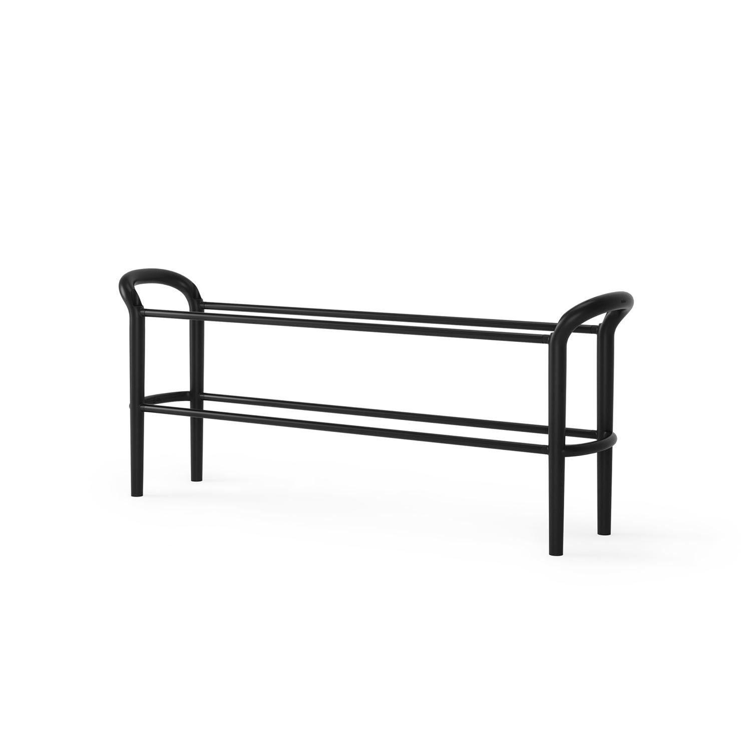 Shoestack Shoe Rack Set Of 2-Matte Black