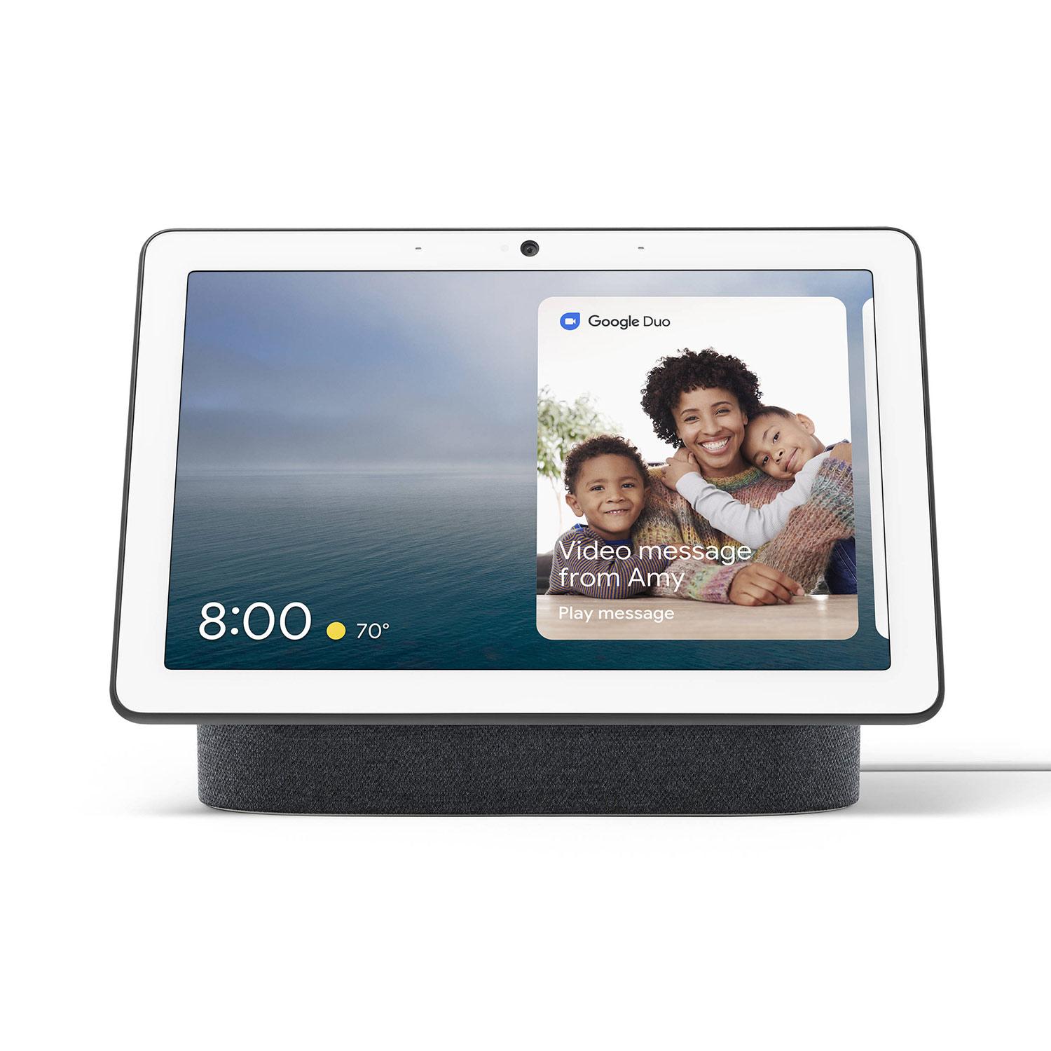 Google Nest Hub Max With 10" Display And Camera-Charcoal