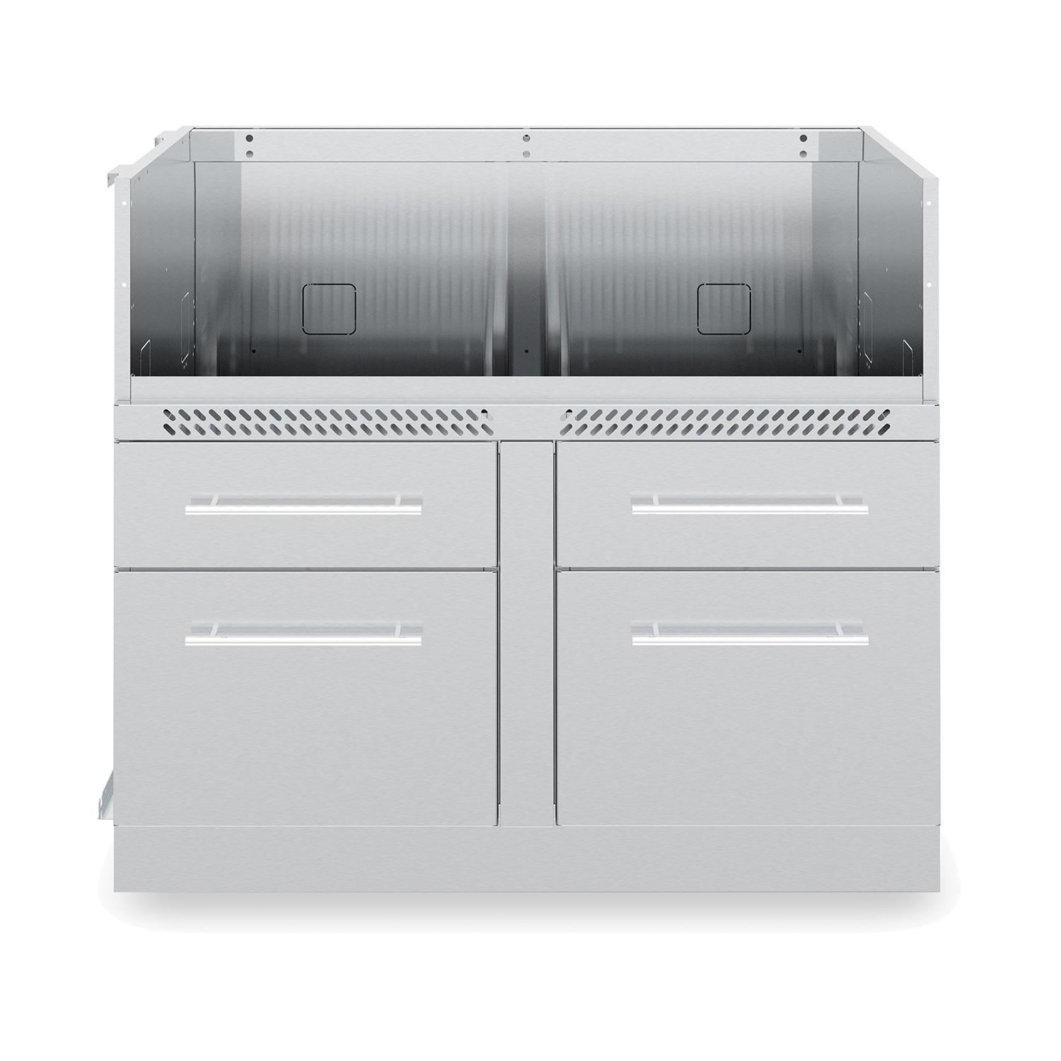5-Burner Cabinet-Stainless Steel