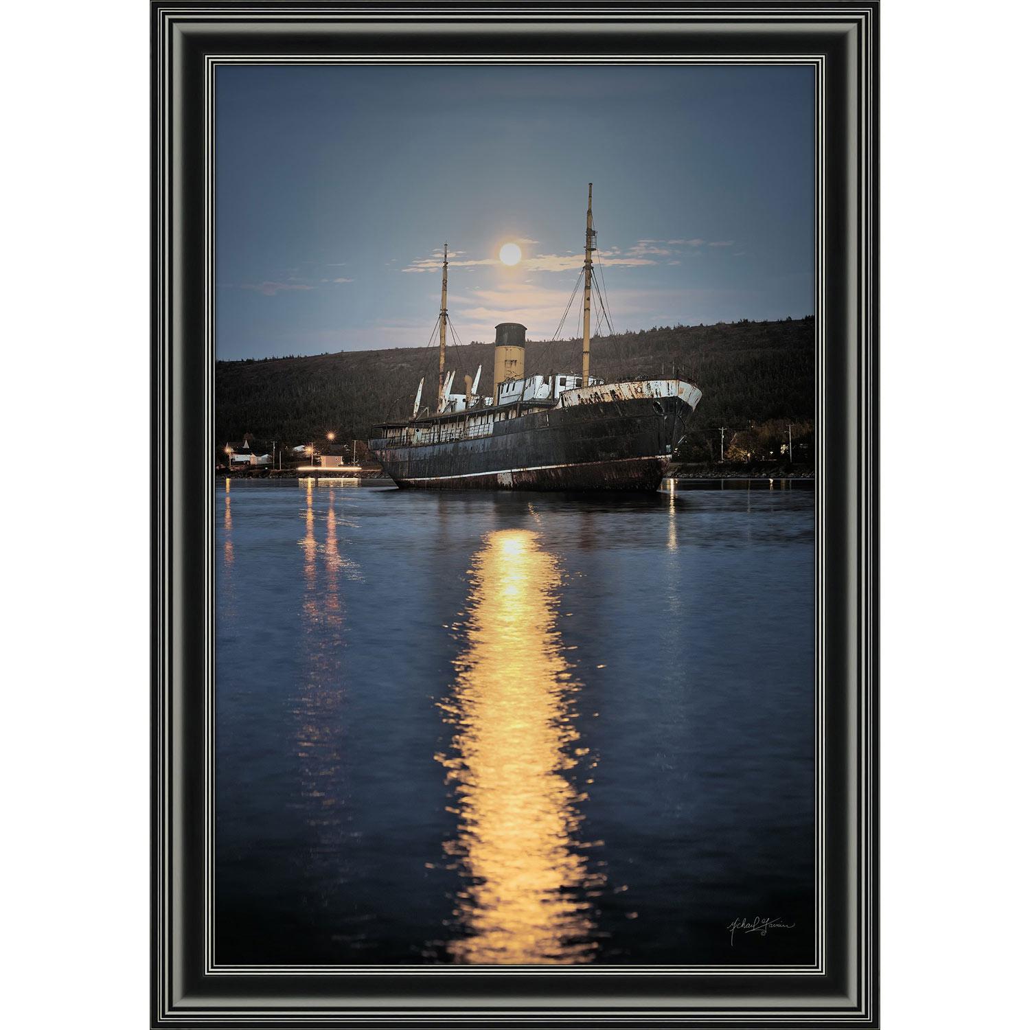 24" x 36" Moon Wreck Harbour By Michael Garnier