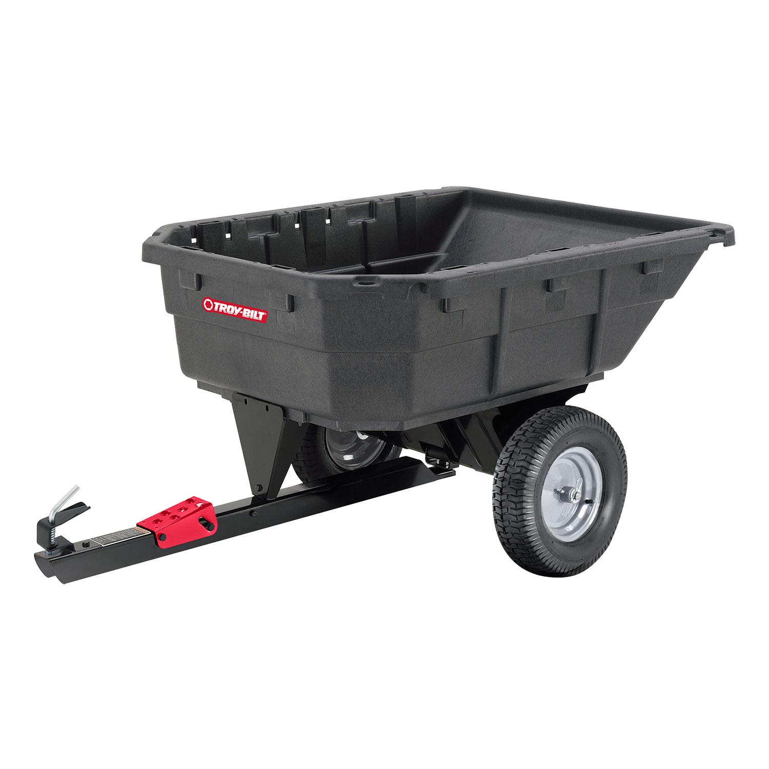 Troy-Bilt 12.5 Cubic Foot Poly Swivel Dump Cart