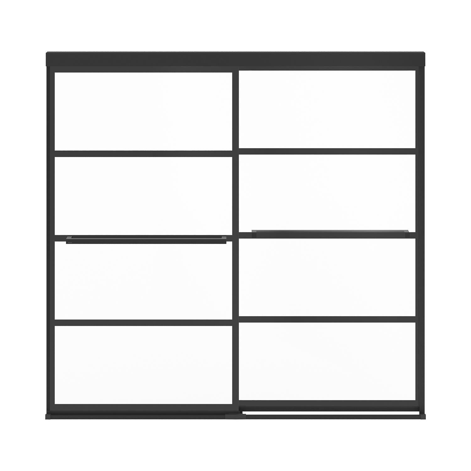 Incognito 56"-59" x 56-3/4" Shaker Sliding Tub Door