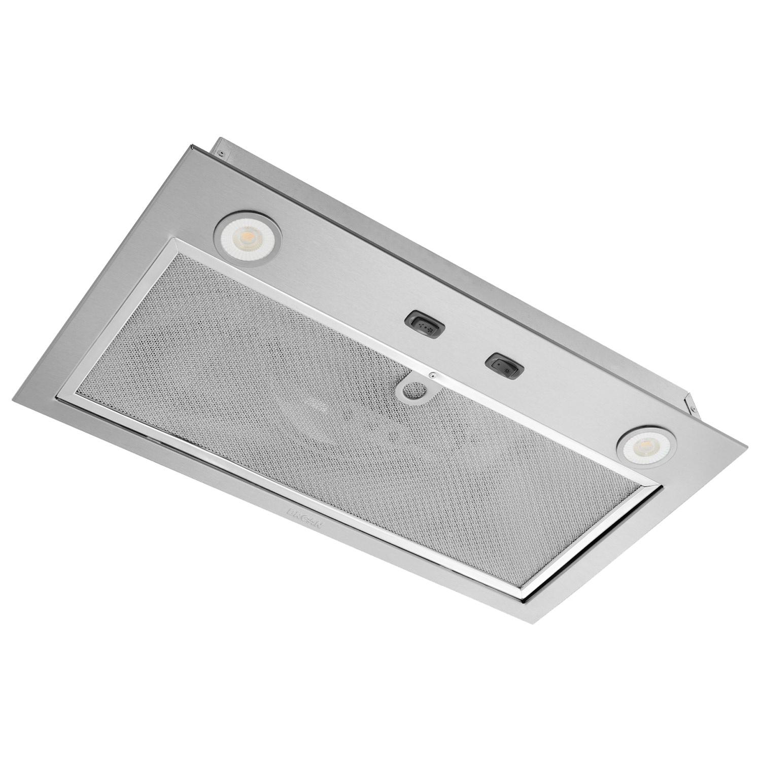 21" Stainless Steel Built-In Range Hood 300 CFM