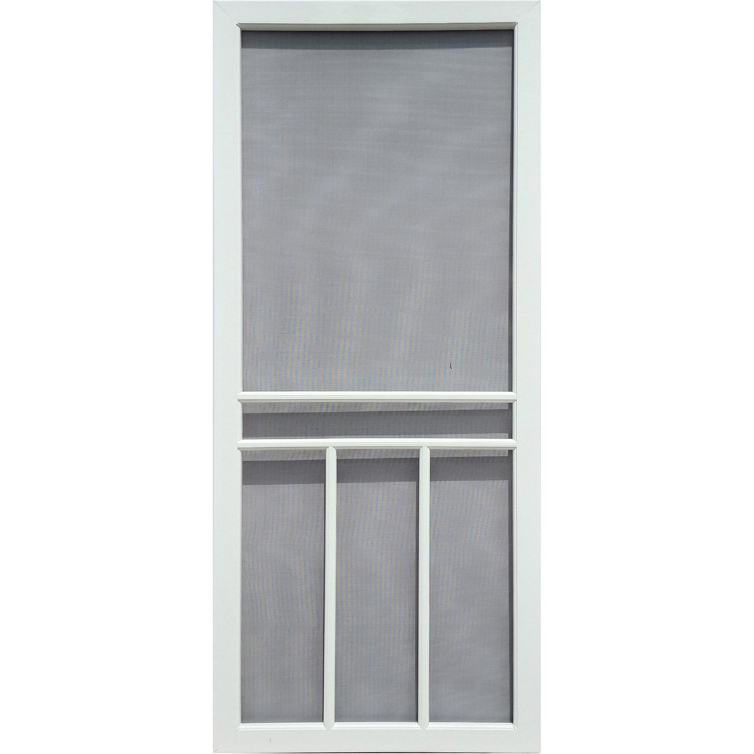 32" x 80" Vinyl Double T-Bar Screen Door