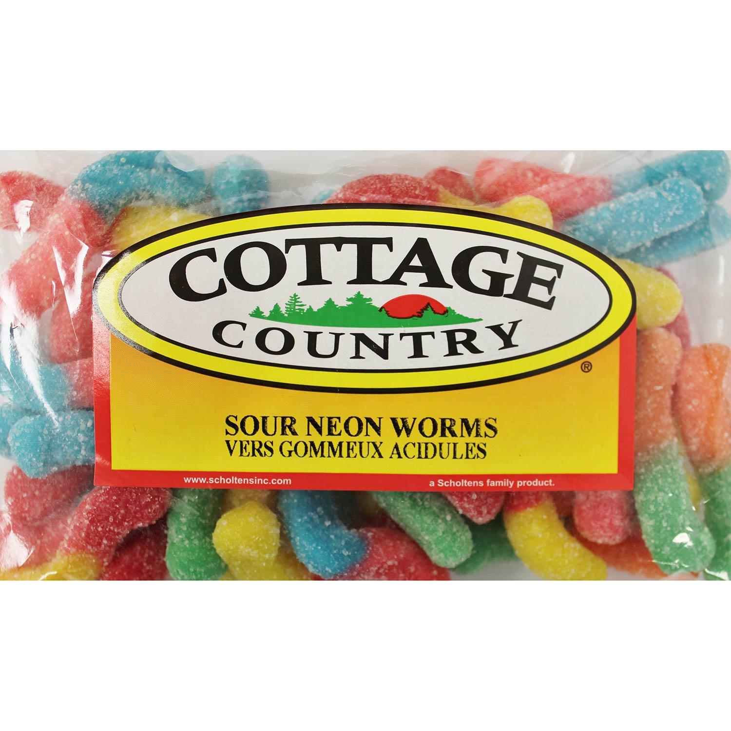 Sour Neon Worms