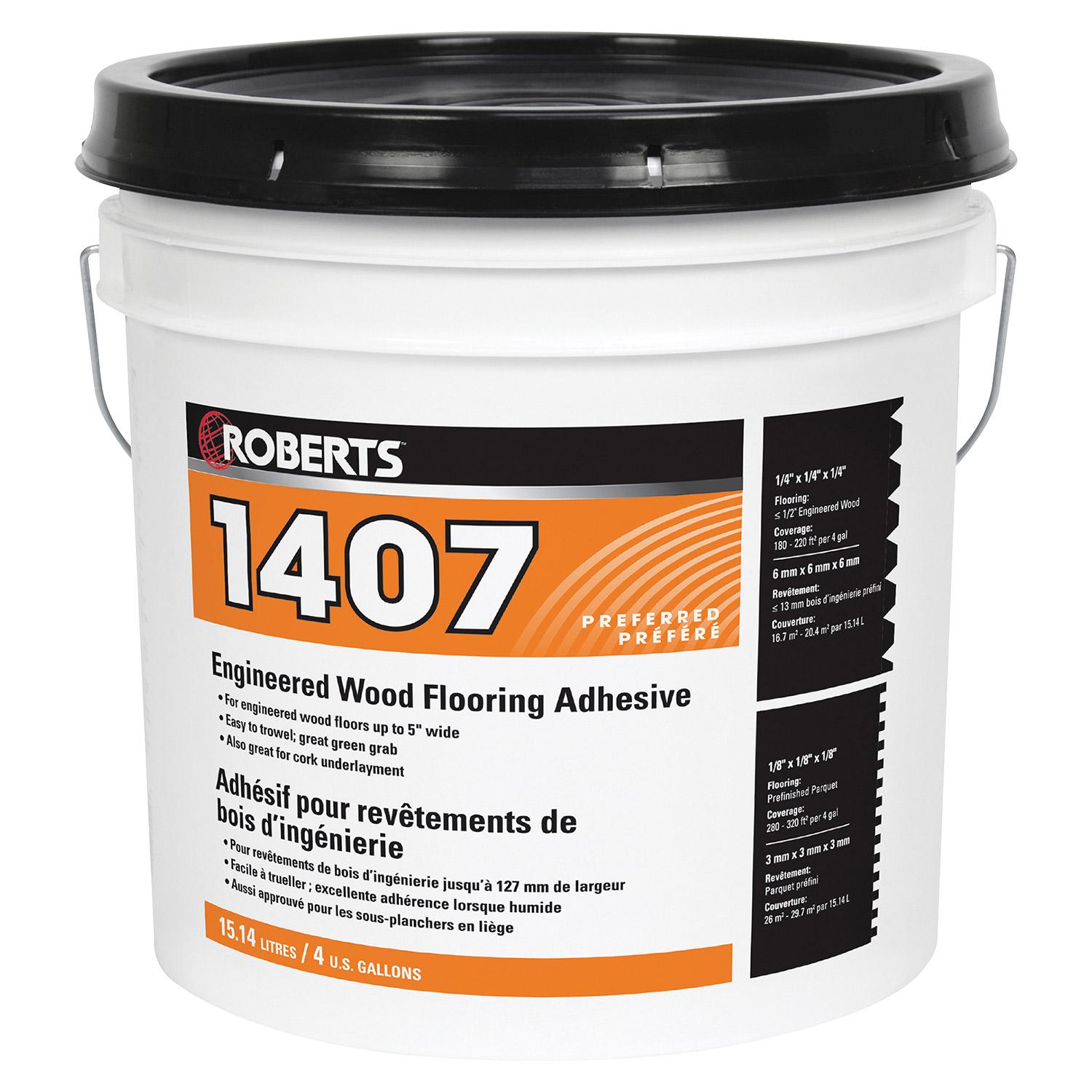 Roberts Acrylic Urethane Adhesive For Engineered Hardwood-15