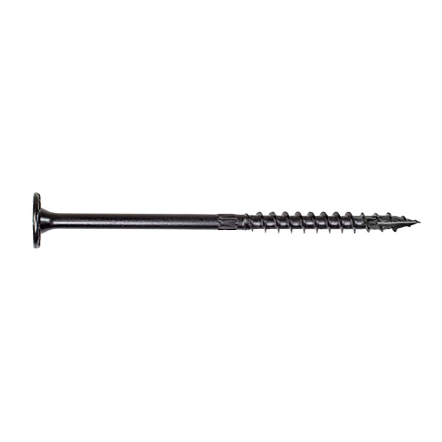 5-1/2" Double Barrier Coating Black Screw-50/Box