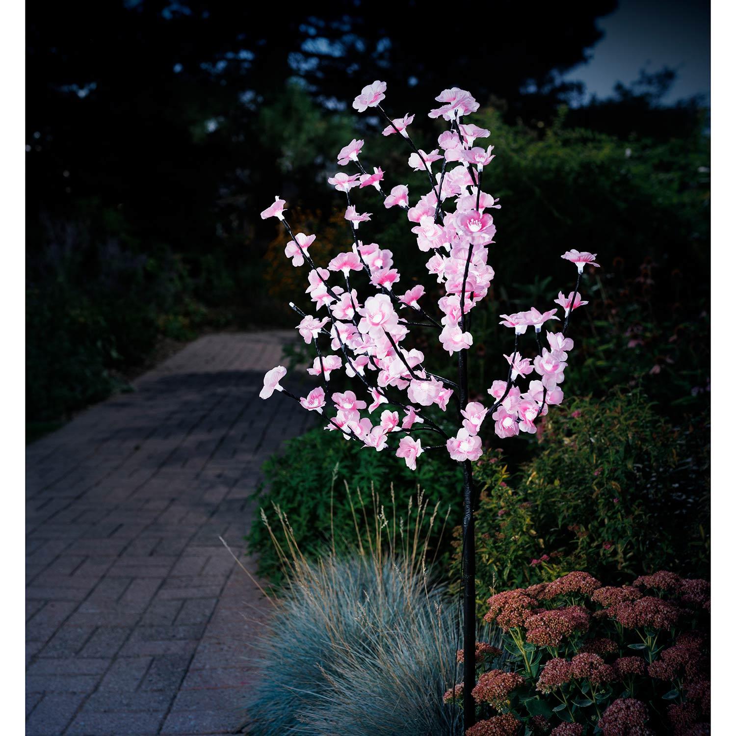 Solar 48" Cherry Blossom Tree