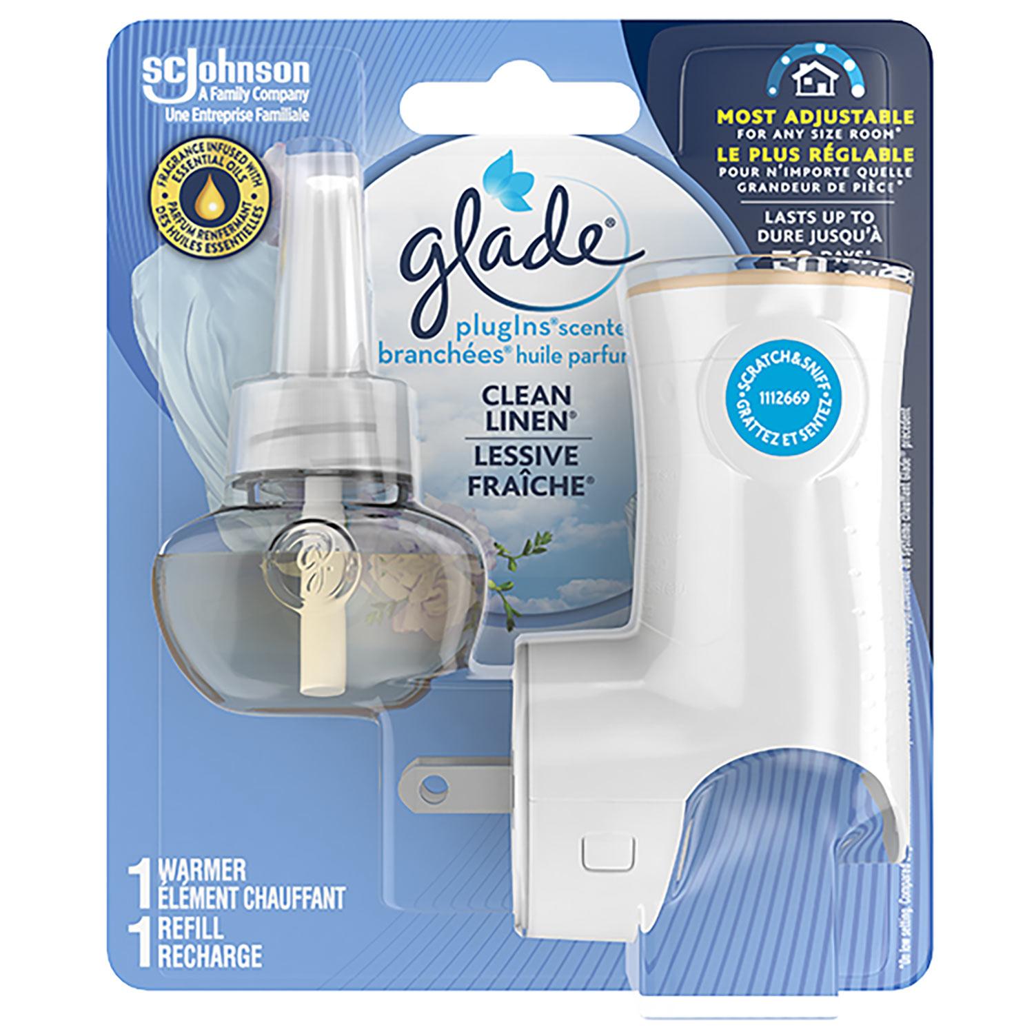 Trousse de départ d'huile parfumée Glade PlugIns