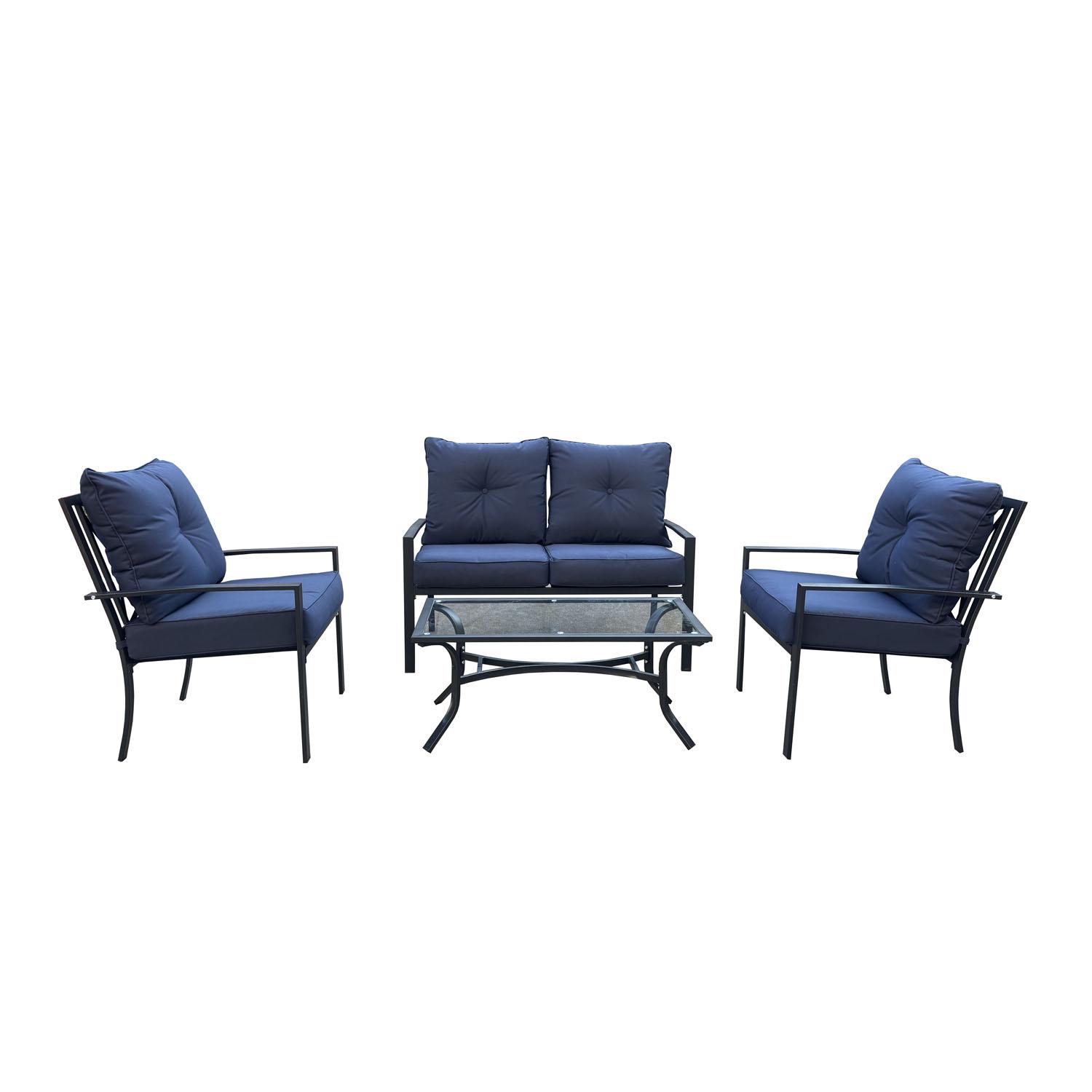 Ensemble de détente Belmont, 4 pièces