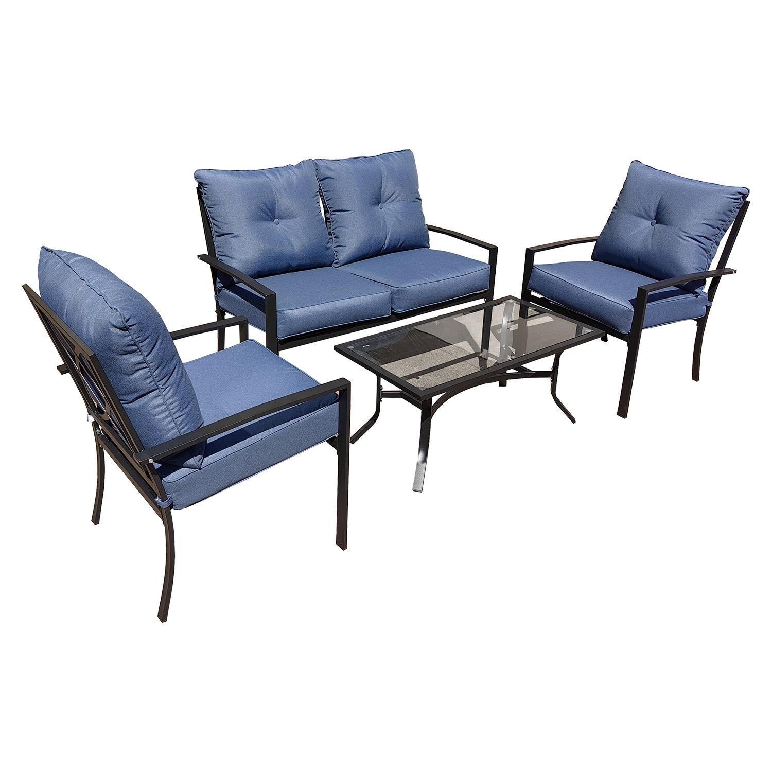 Ensemble de détente Belmont, 4 pièces