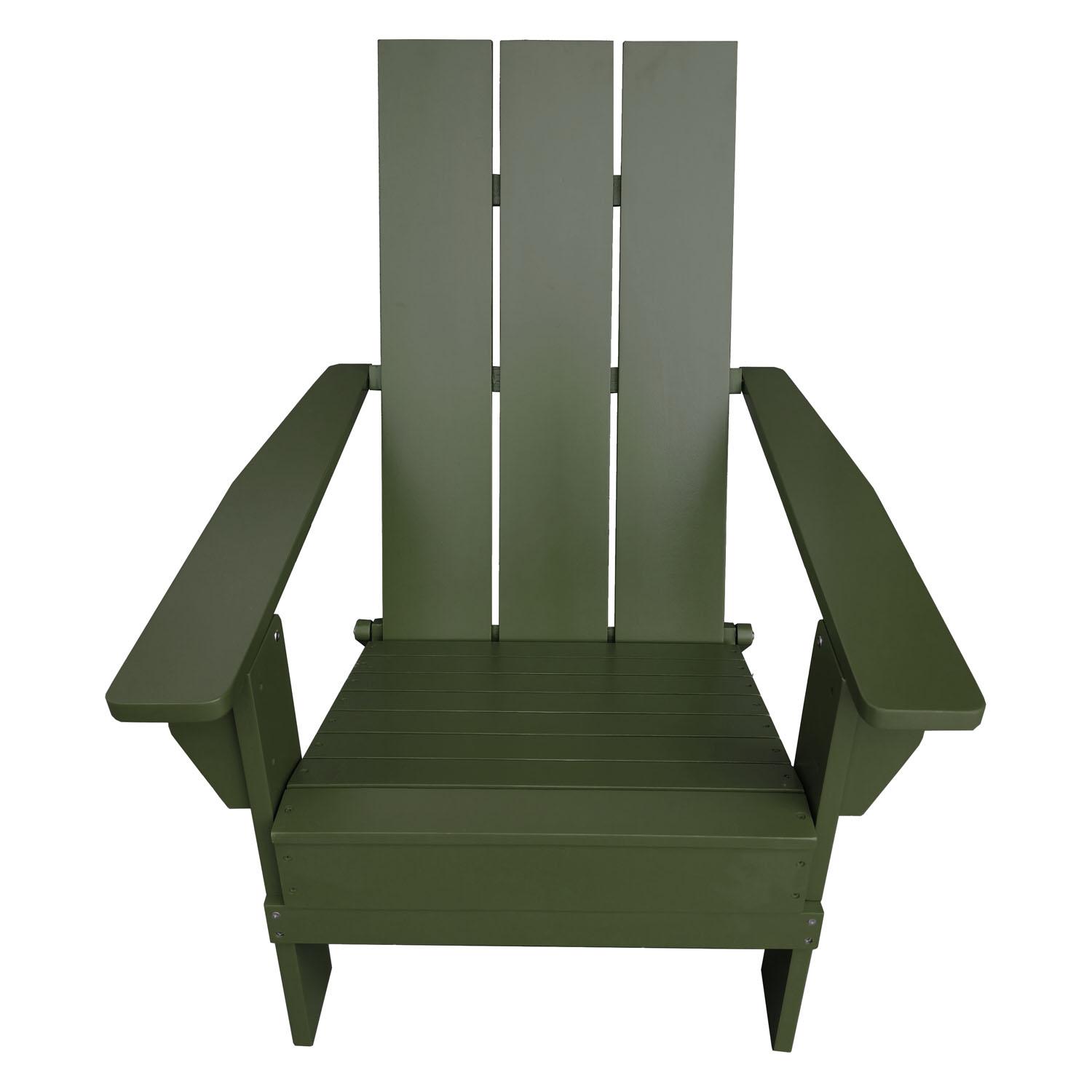 Modern Muskoka Chair - Olive