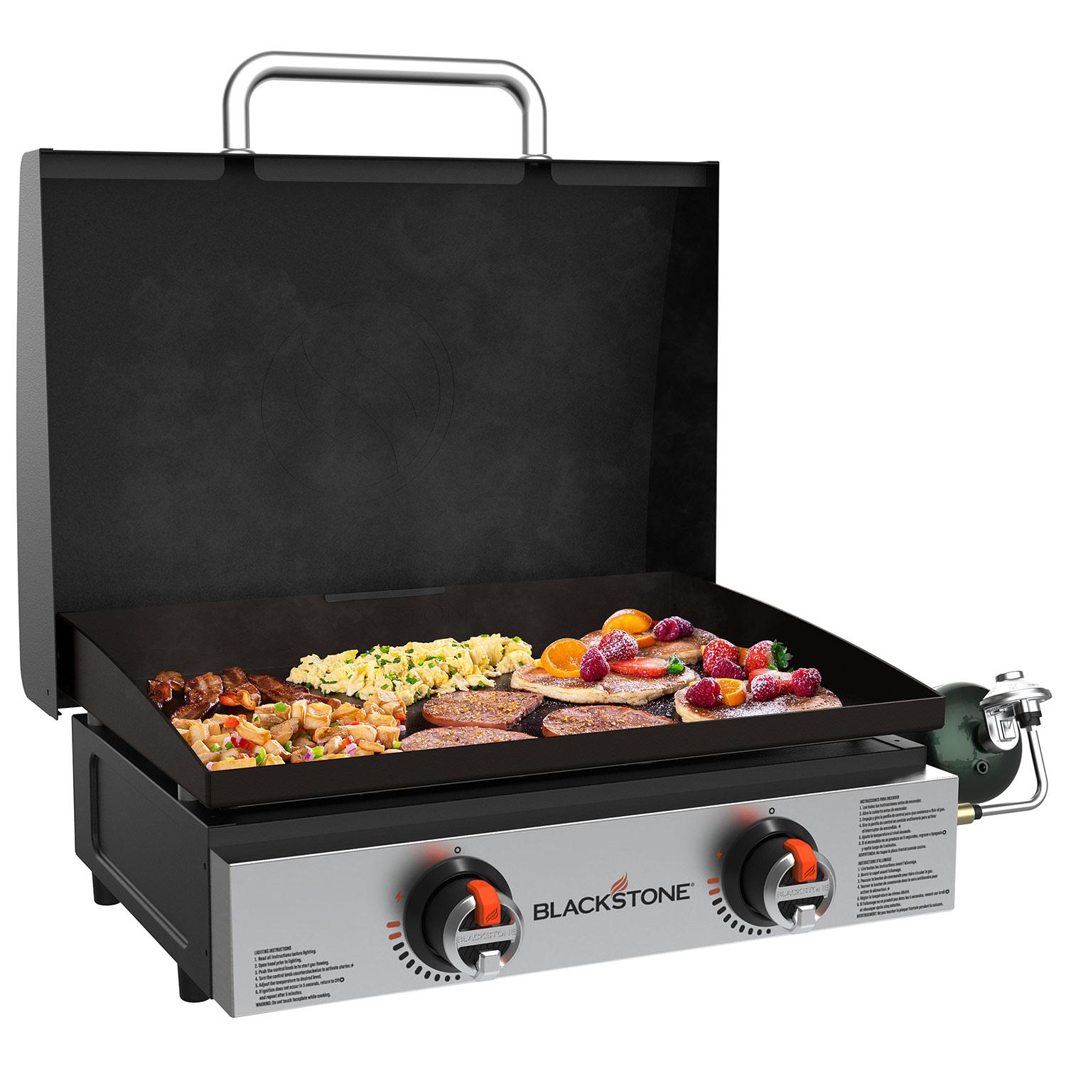 22" Stainless Front Panel Tabletop Griddle