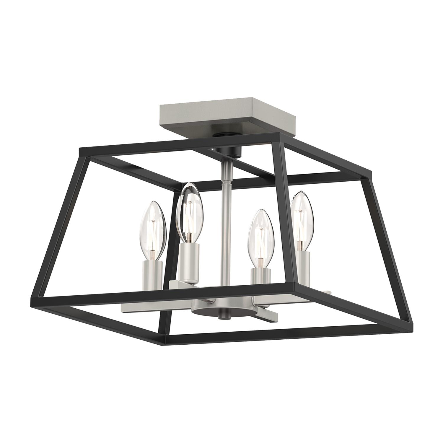 Laurentian 14" Semi-Flush Mount