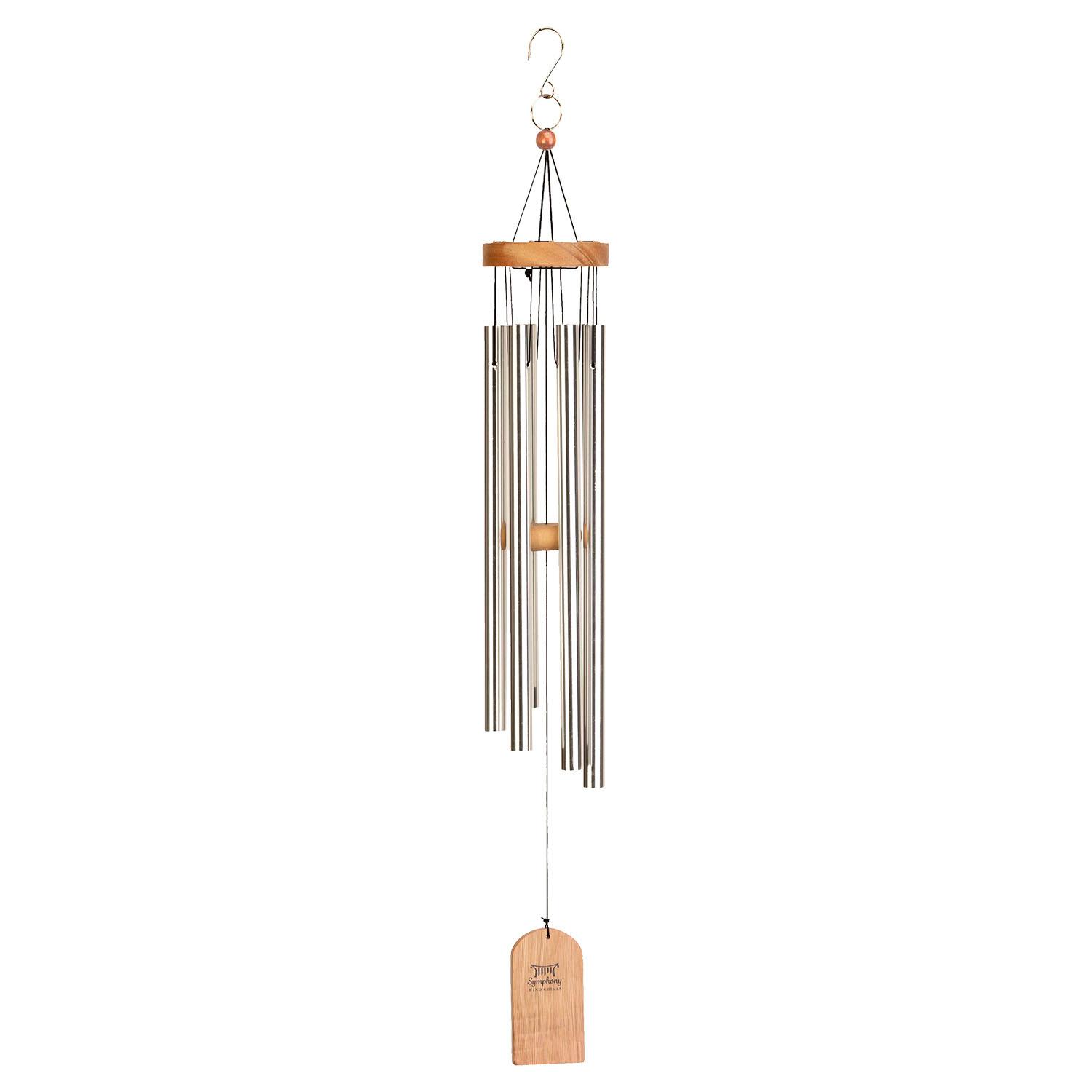Symphony 27" Wood And Aluminum Wind Chime