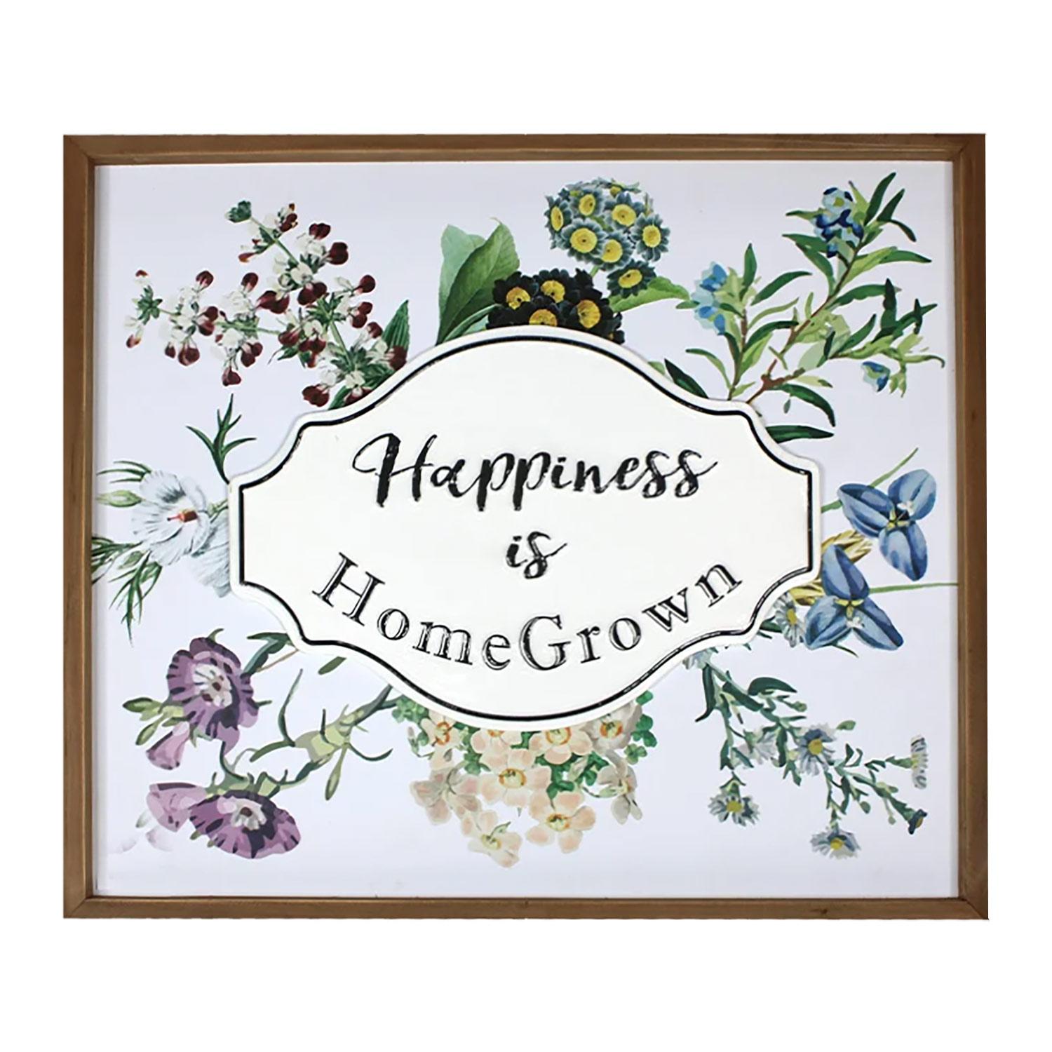 Wall Plaque Home Grown