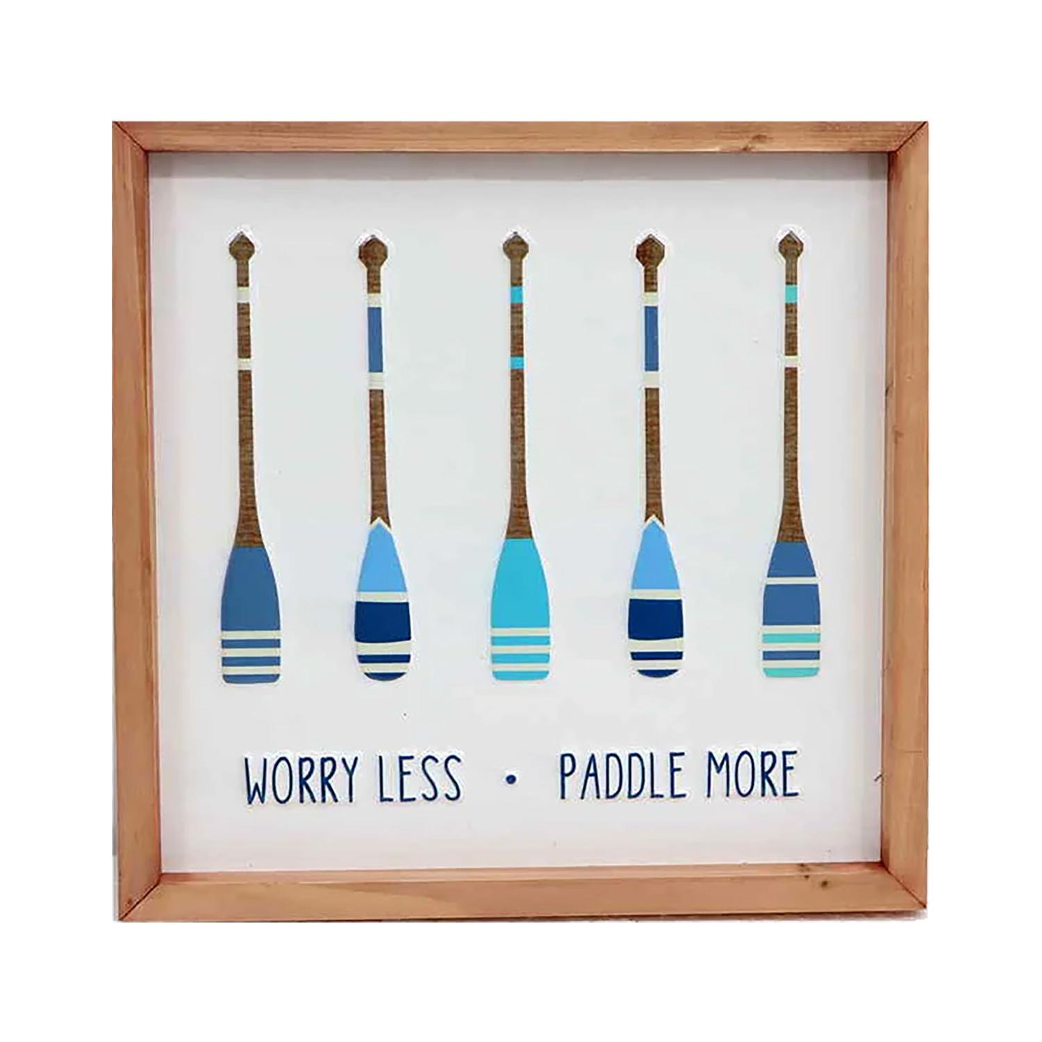 Lodge Paddle Sign