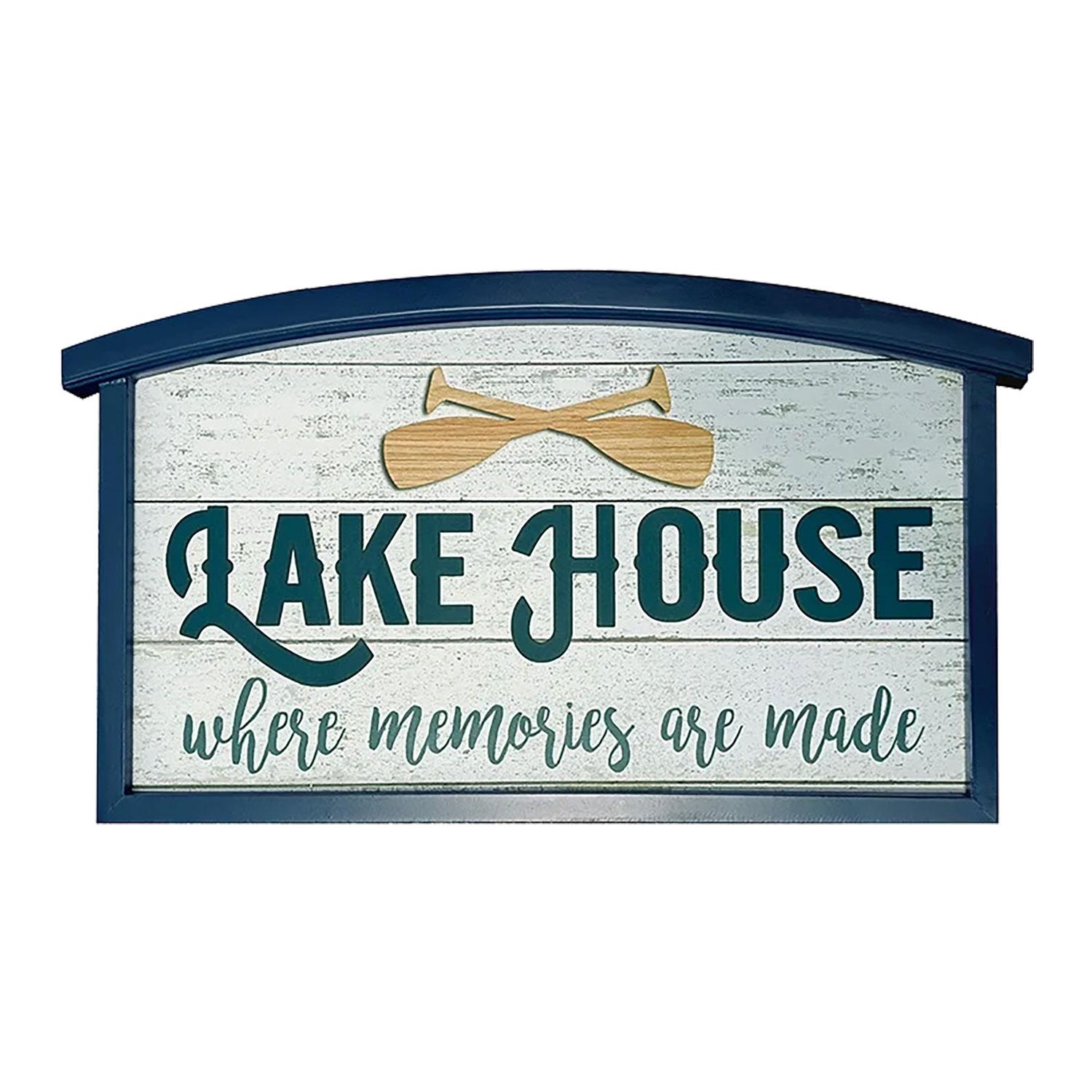 Lake House Memories Sign