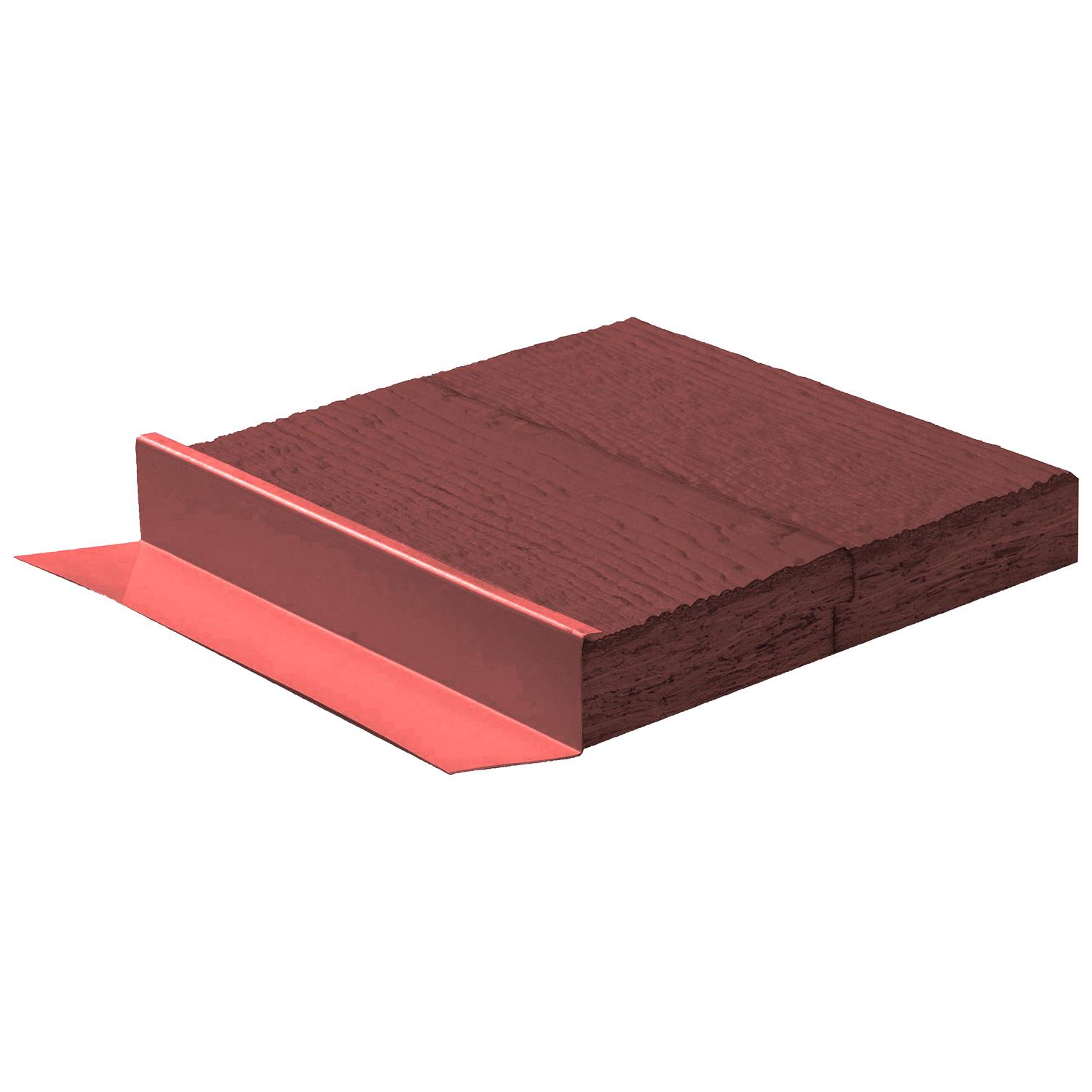 7.25” x 6.75” Mini Split Cedar Texture LP-Redwood Red