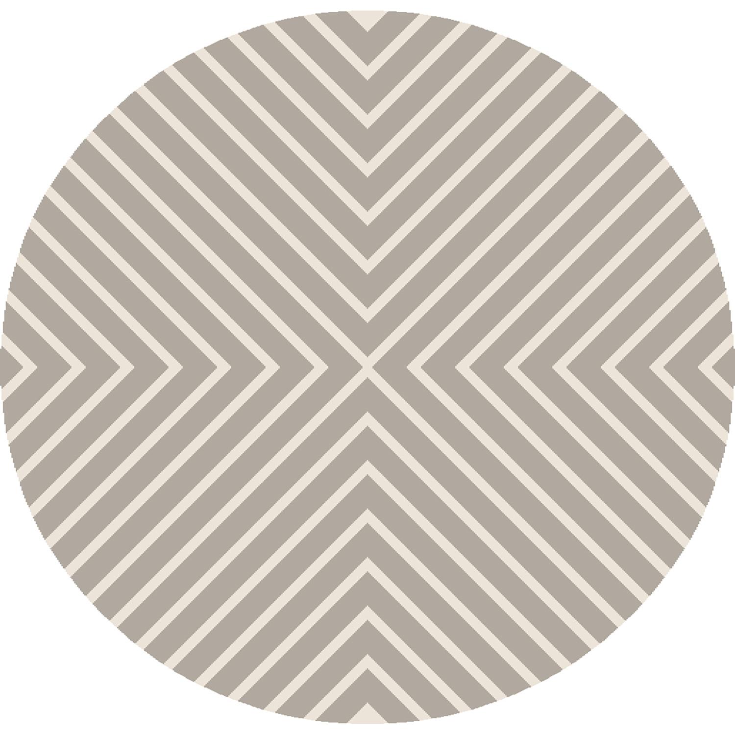8' Round Assorted Patio Rug
