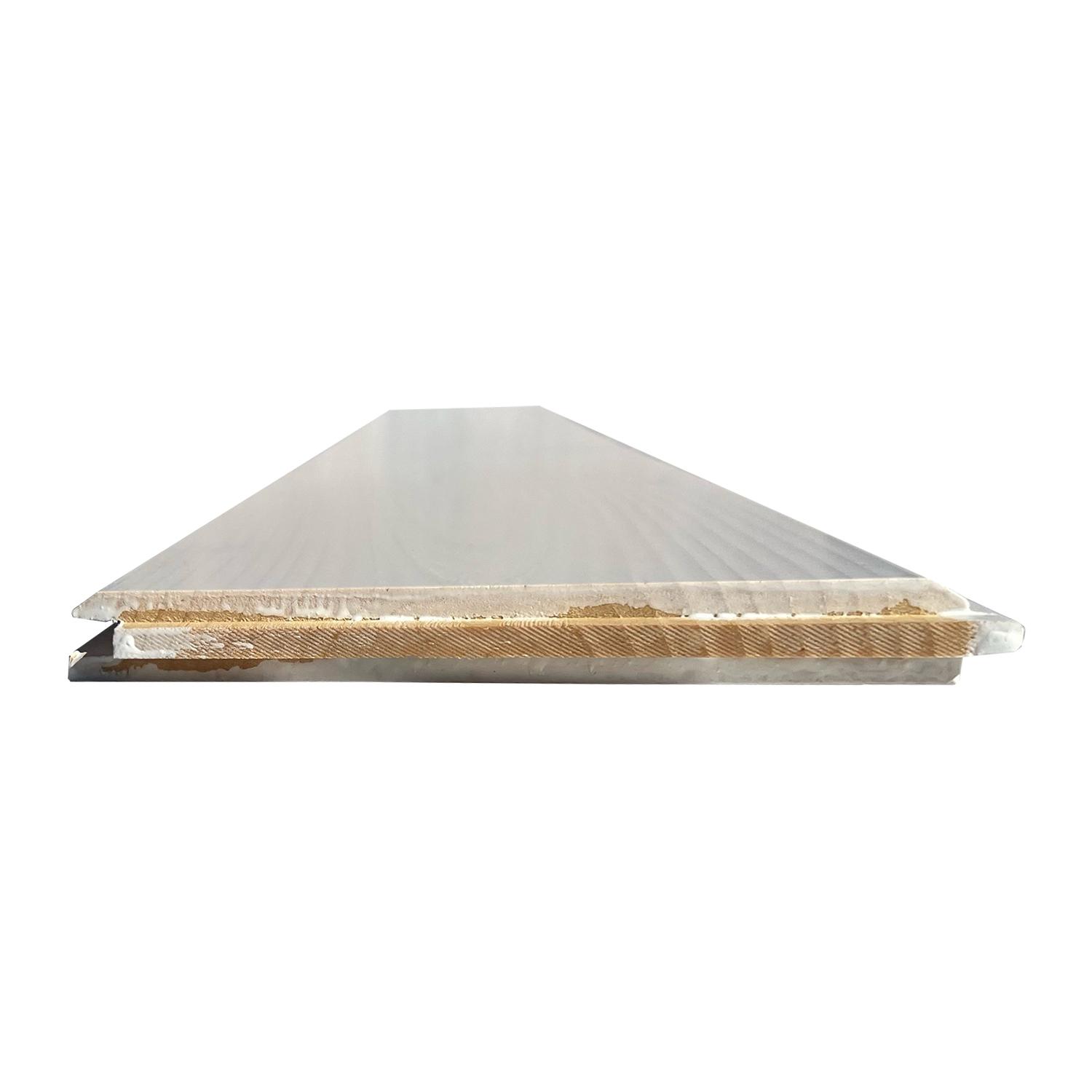 1"x8" STK V-Joint Micro V End Matched T&G-White Wash Panelin
