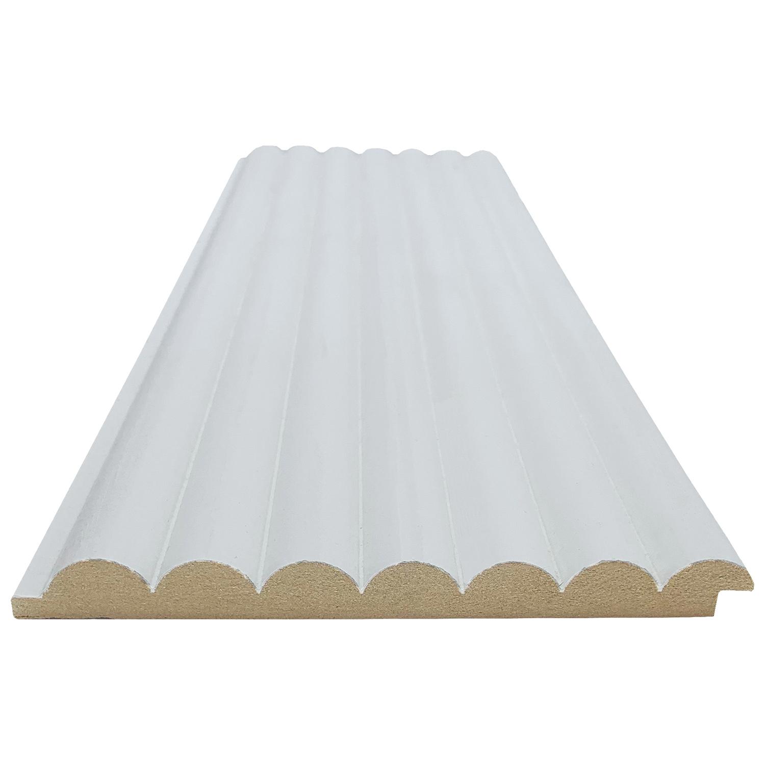 Panneau rainuré en MDF apprêté 1/2" x 5-5/16" x 8'