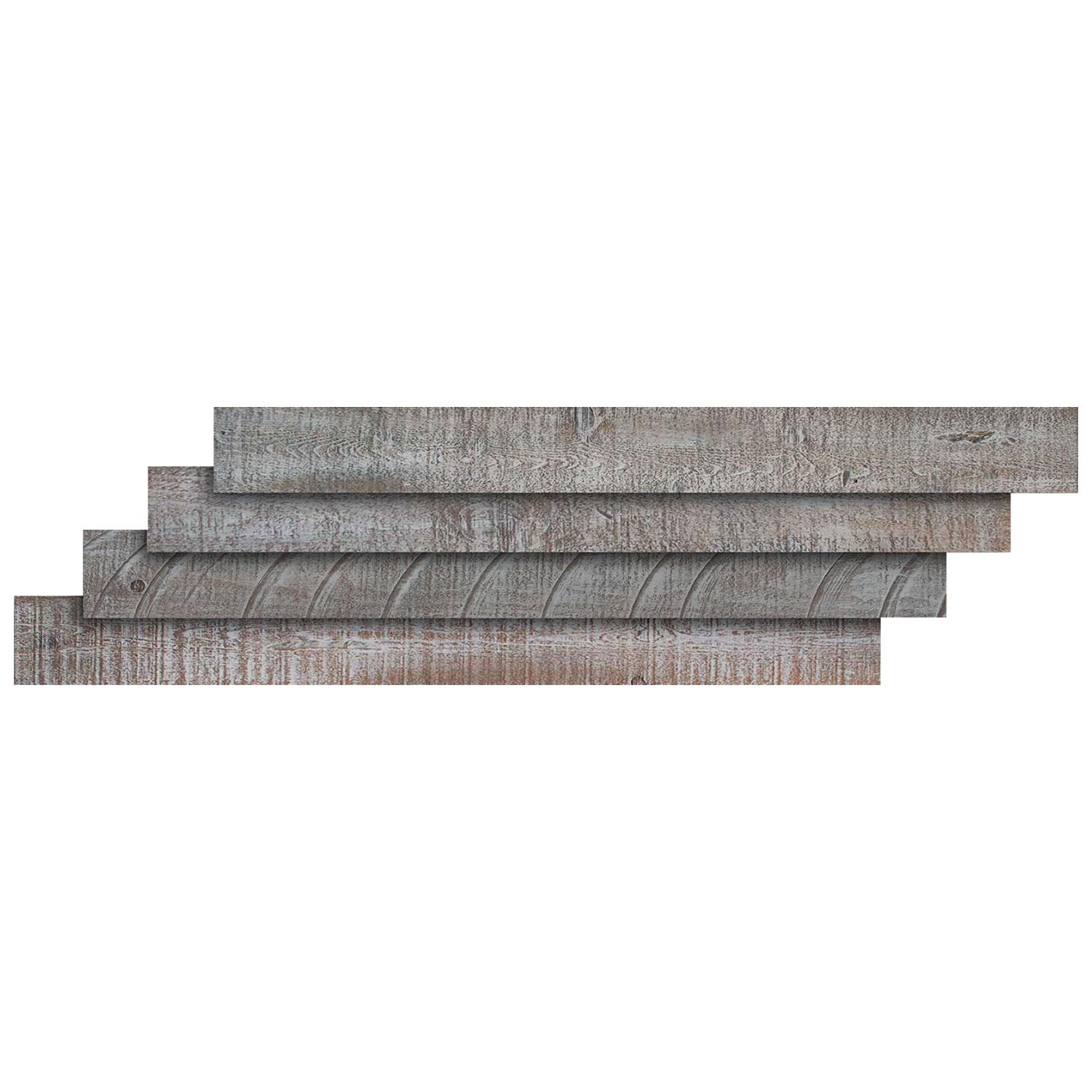 White-Ish Rustic Planks 20 Sq-Ft