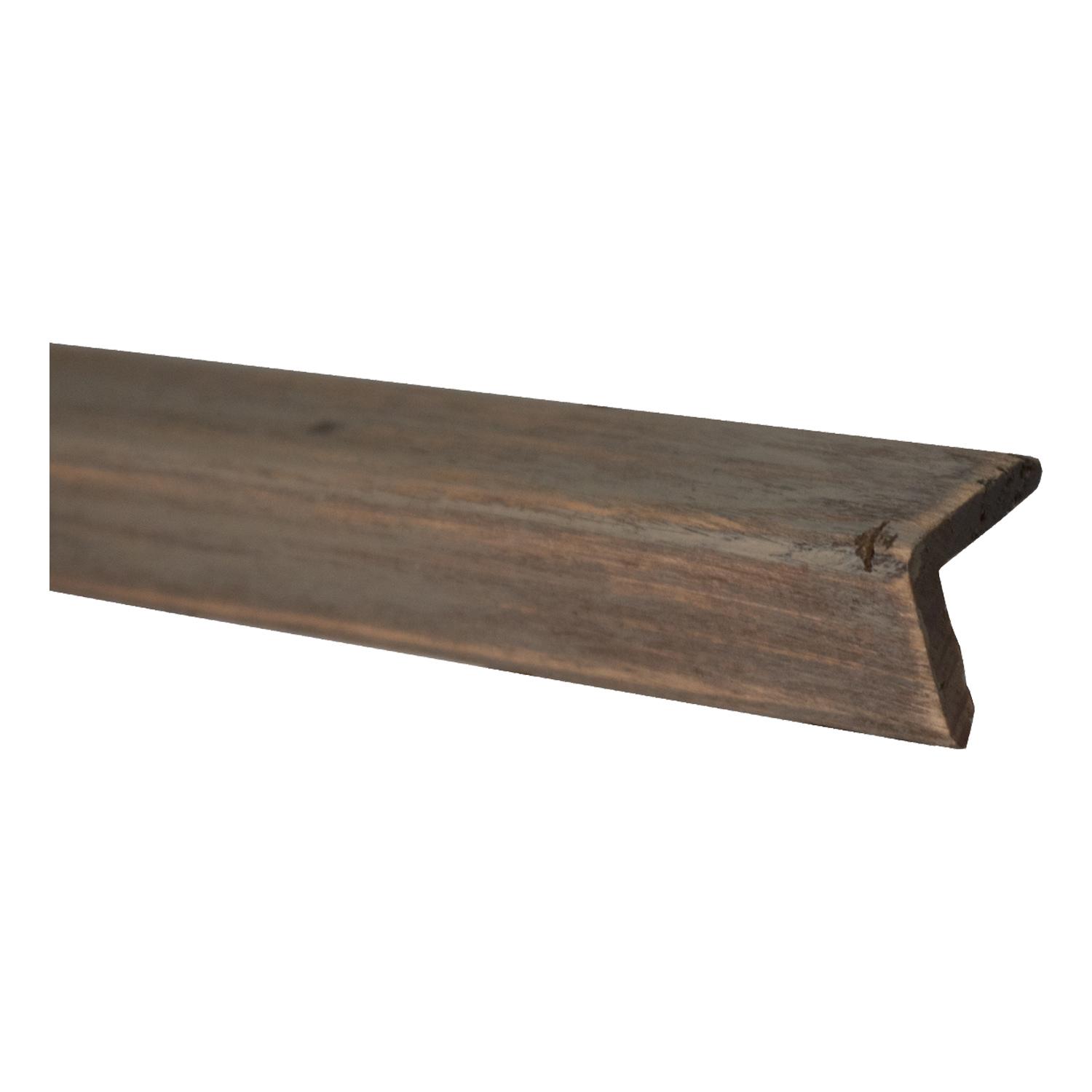 Grey-Ish 48" Rustic Corner