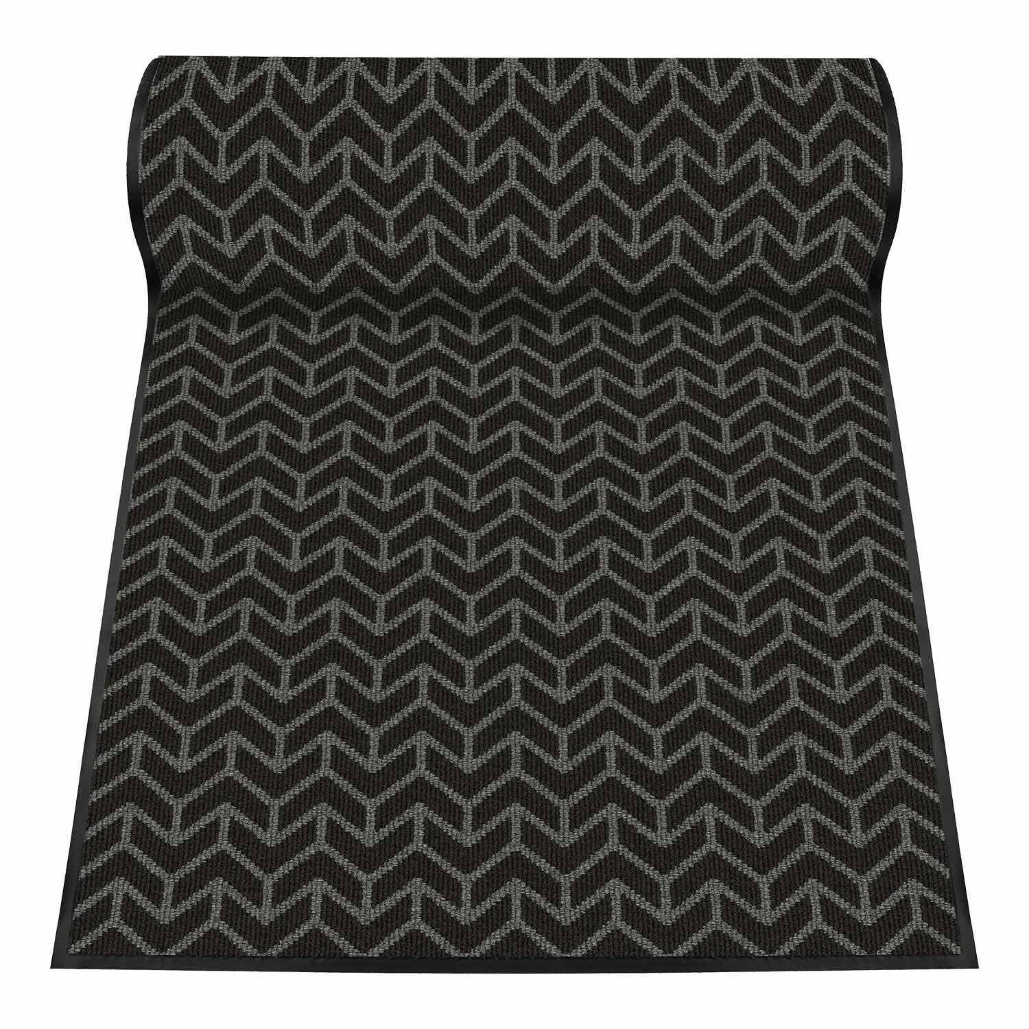 36" Caster Charcoal Utility Runner-50 Ft/Roll