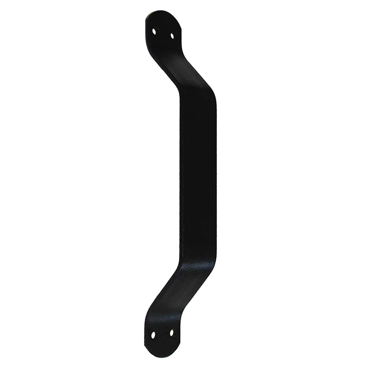 Poignée de porte noire 8-7/8''