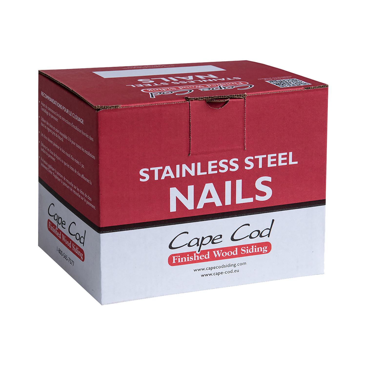 2-1/2" Stainless Siding Nails (5lb)-Rail