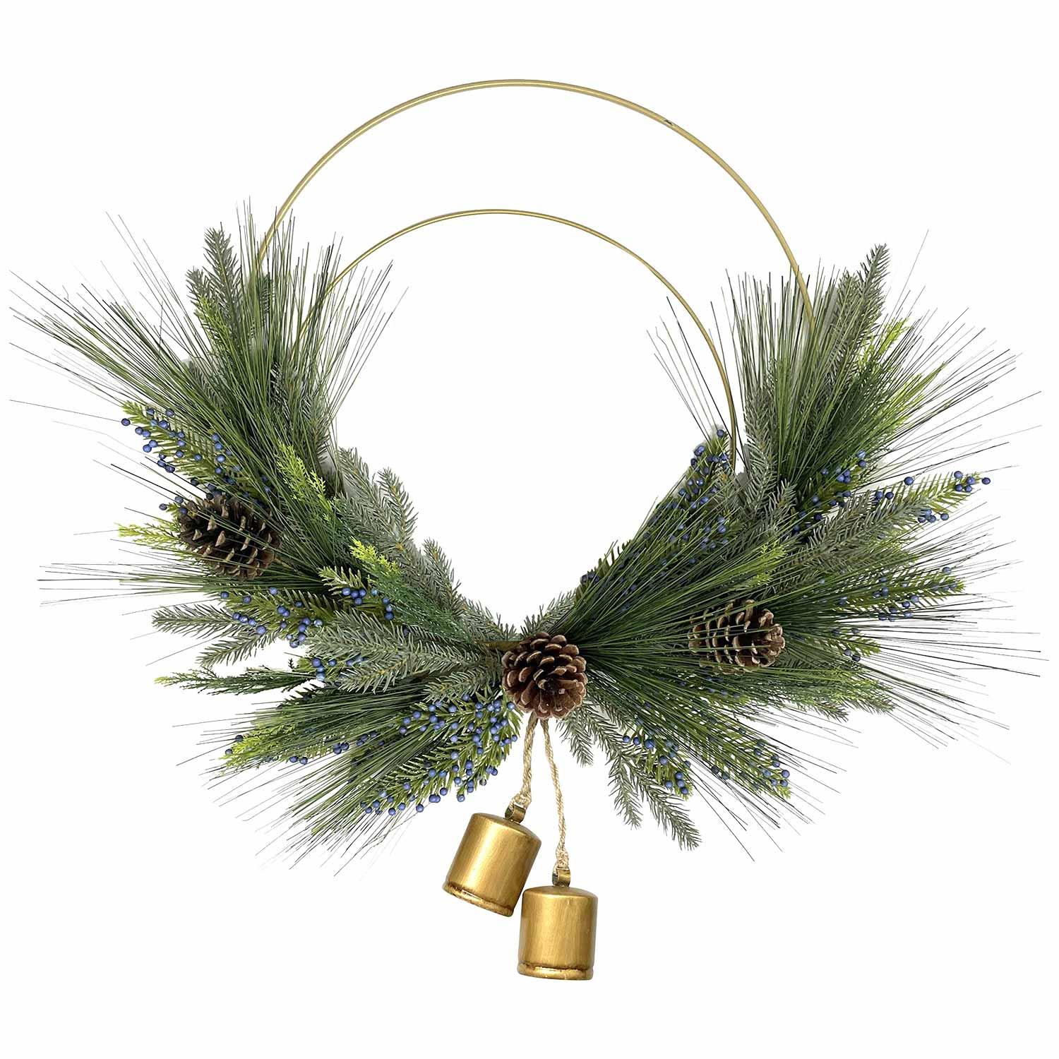 Couronne Blue Kismet 24"