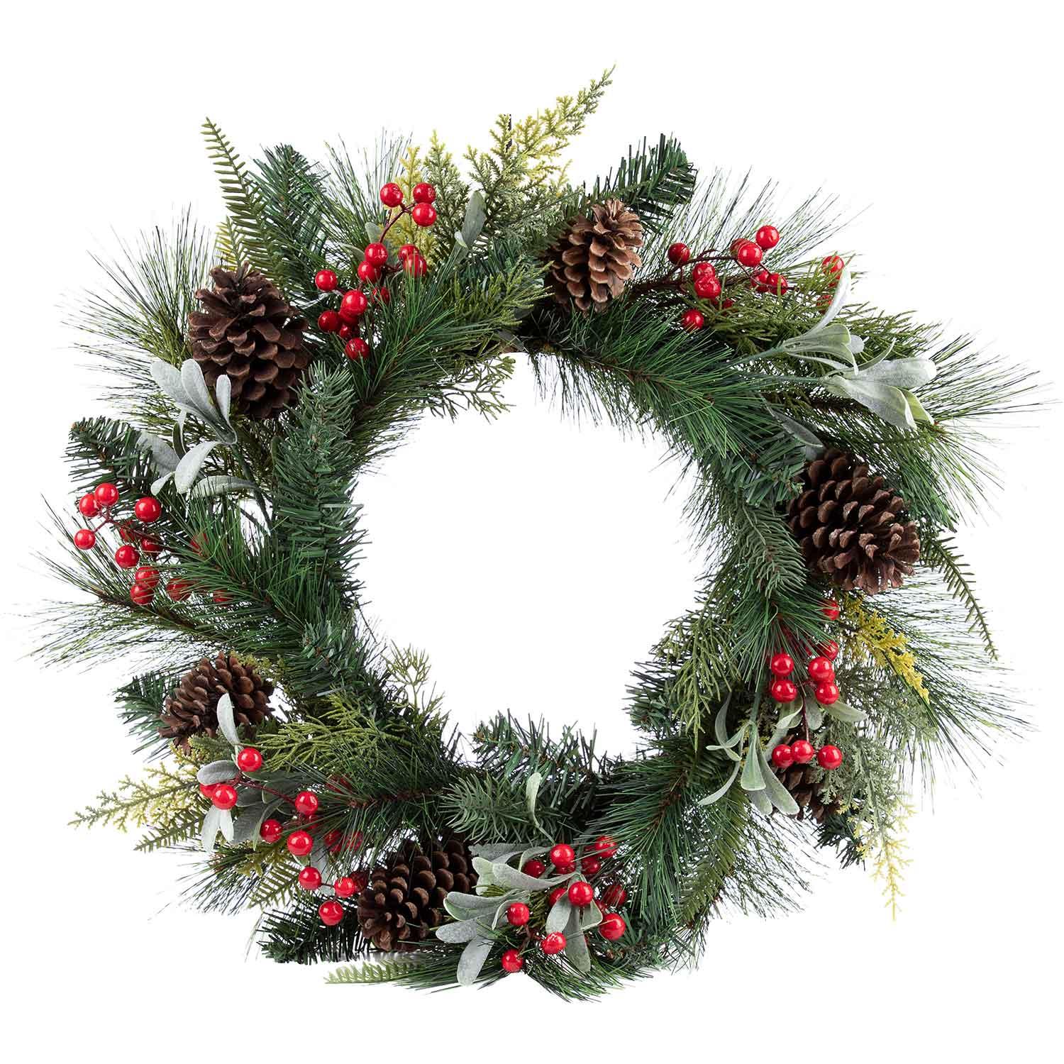 Couronne Good Cheer 24"