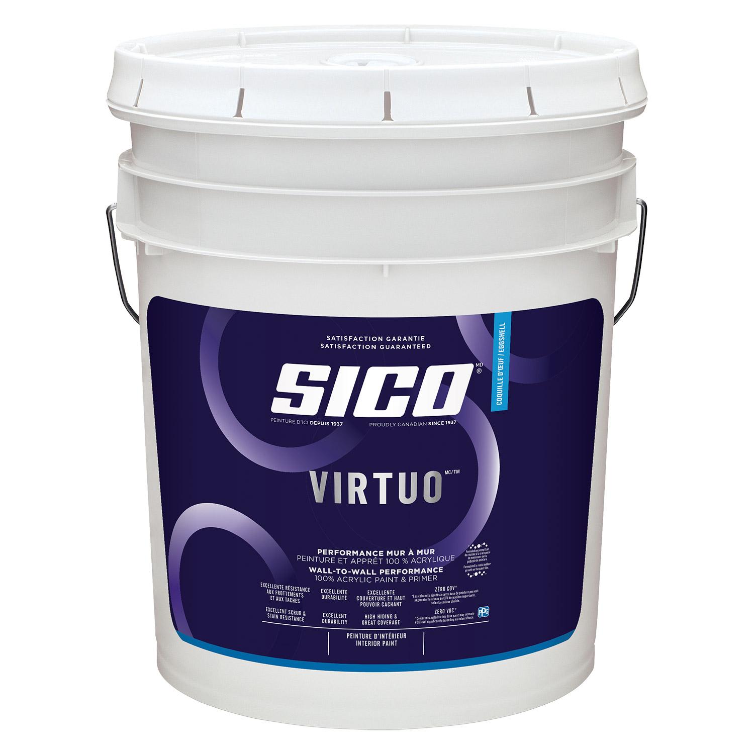 Virtuo Interior Paint Eggshell Finish-18.9L
