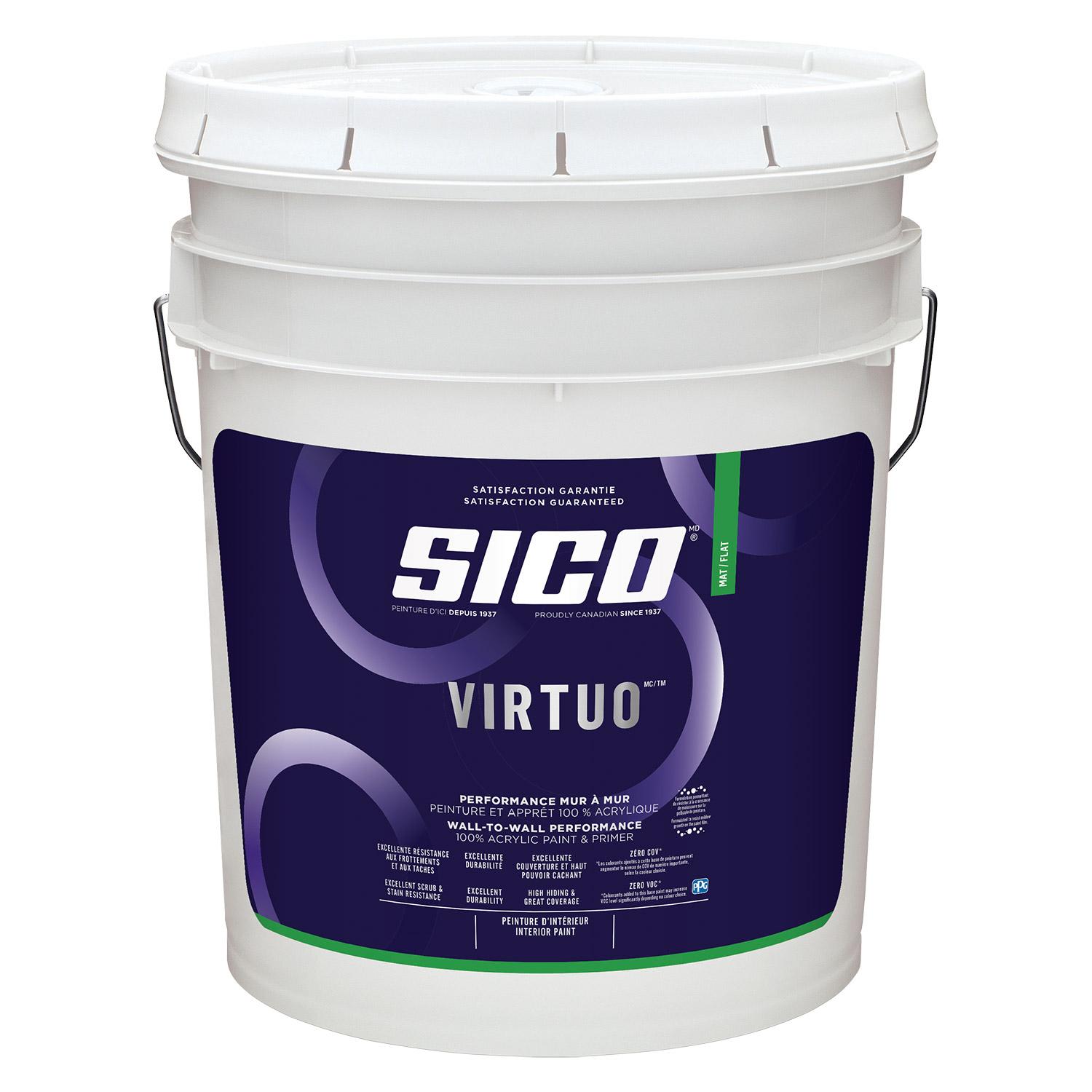 Virtuo Interior Paint Flat Finish-18.9L