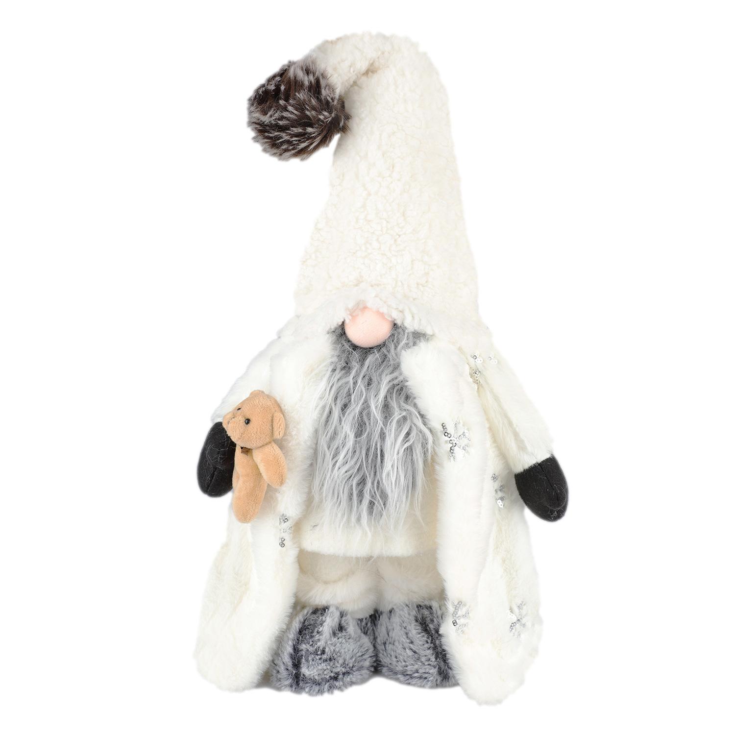 Gnome de Nuit en Fourrure Debout