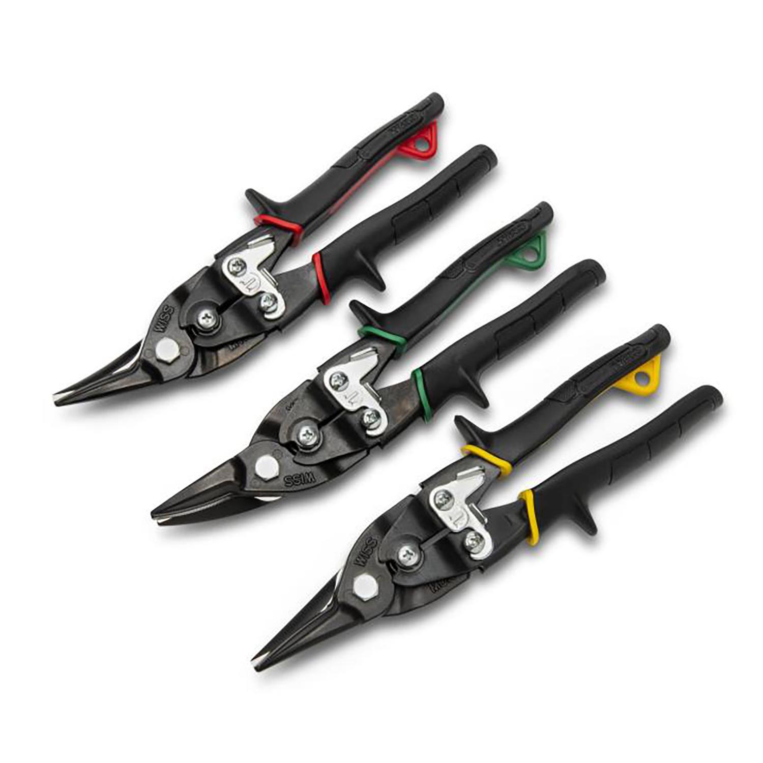 Ensemble de Cisailles d’Aviation Wiss 3 Pièces