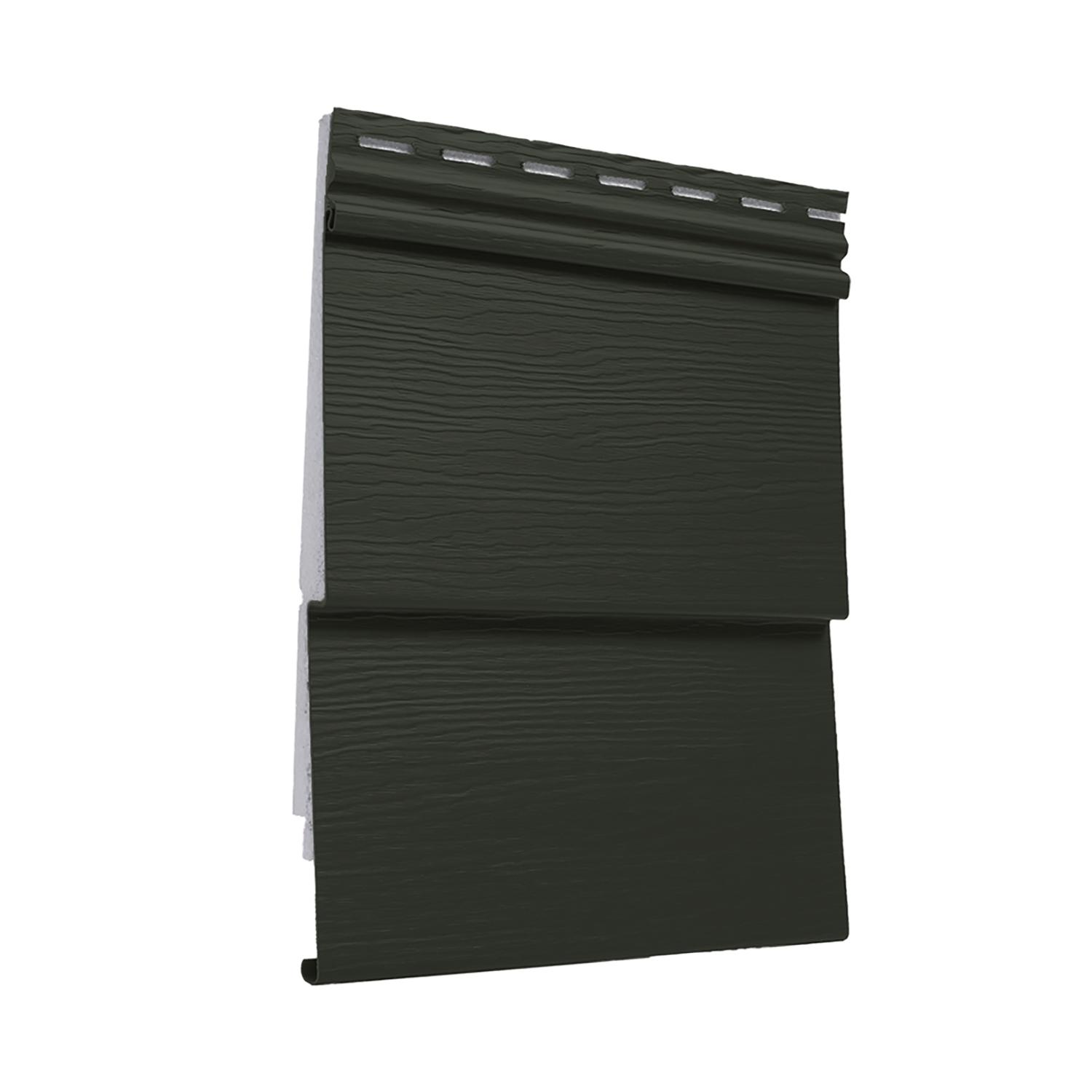 West Ridge Double 6" Luxury Panel- Gun Metal Grey