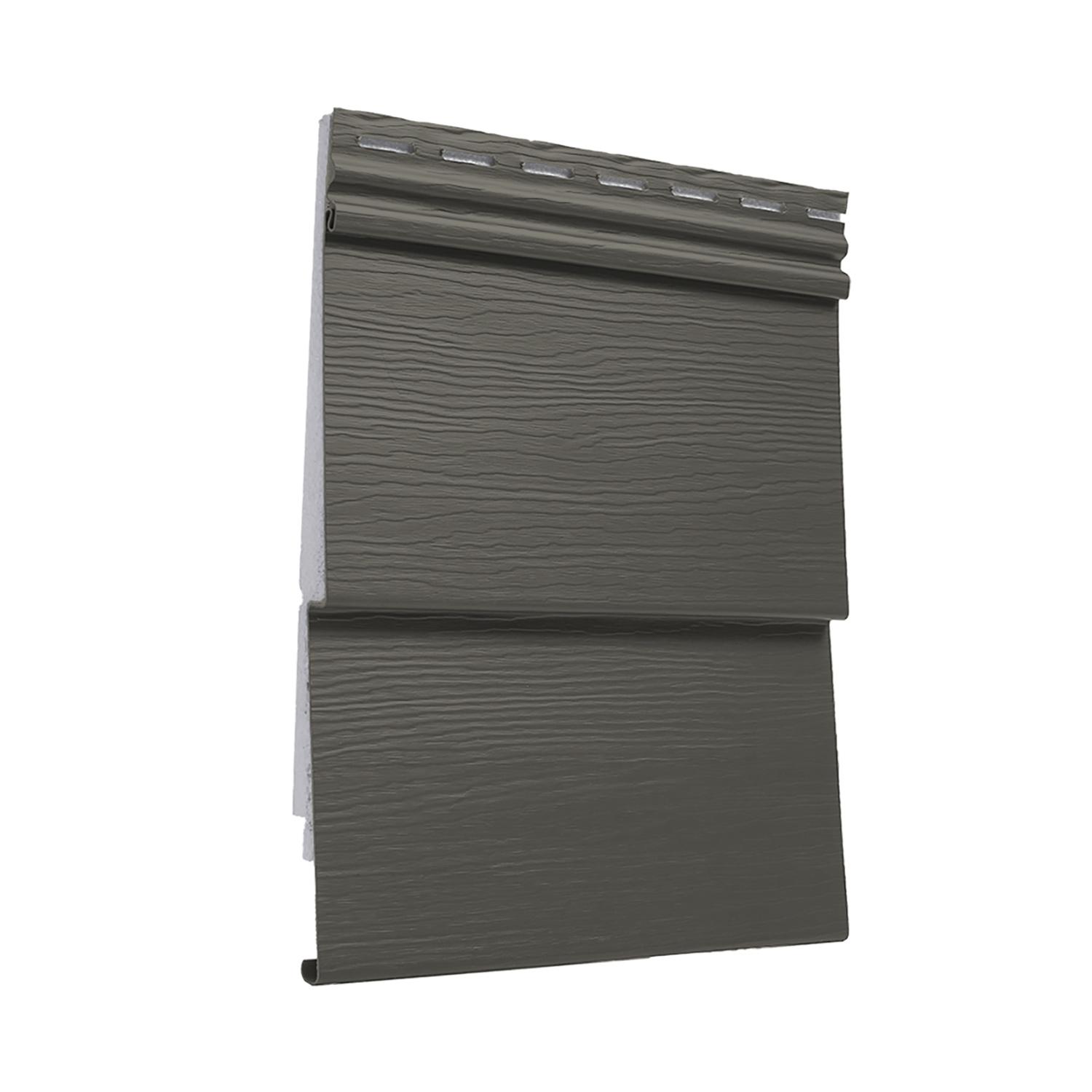 West Ridge Double 6" Luxury Panel- Rockaway Grey