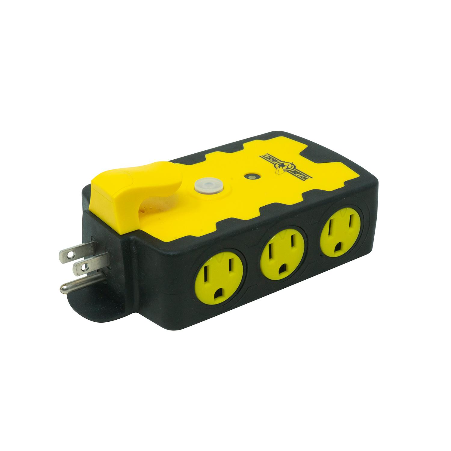 6 Outlet Indoor/Outdoor Power Block