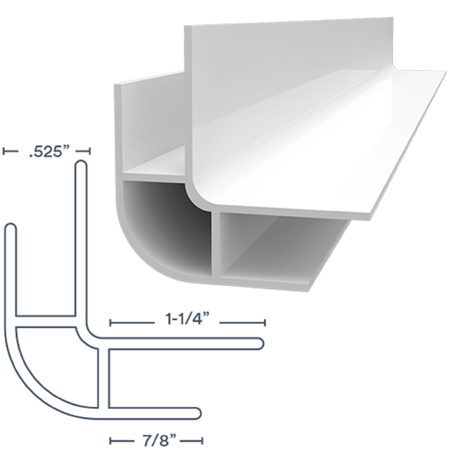 Rounded Outside Corner 10'
