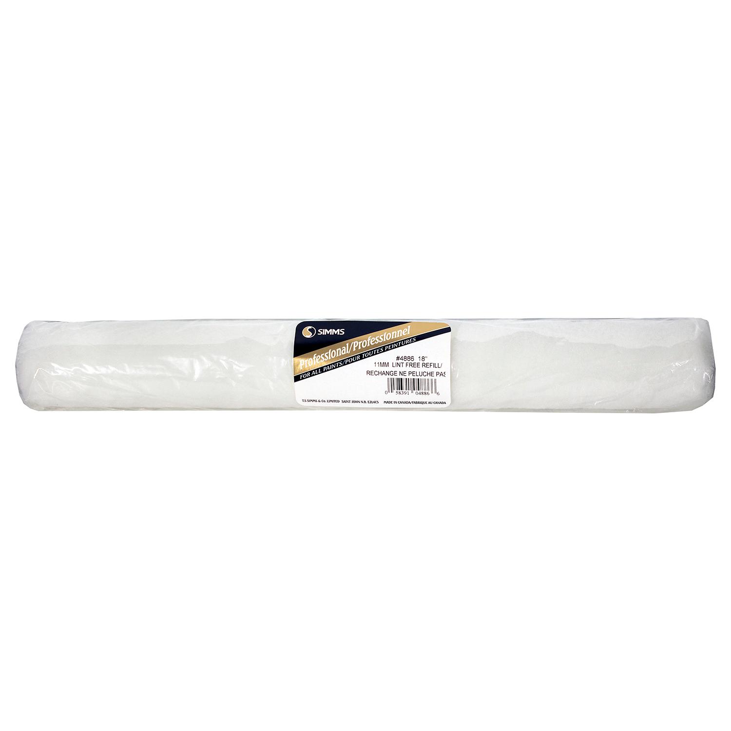 18" Roller Refill, Lint Free 11mm Pile
