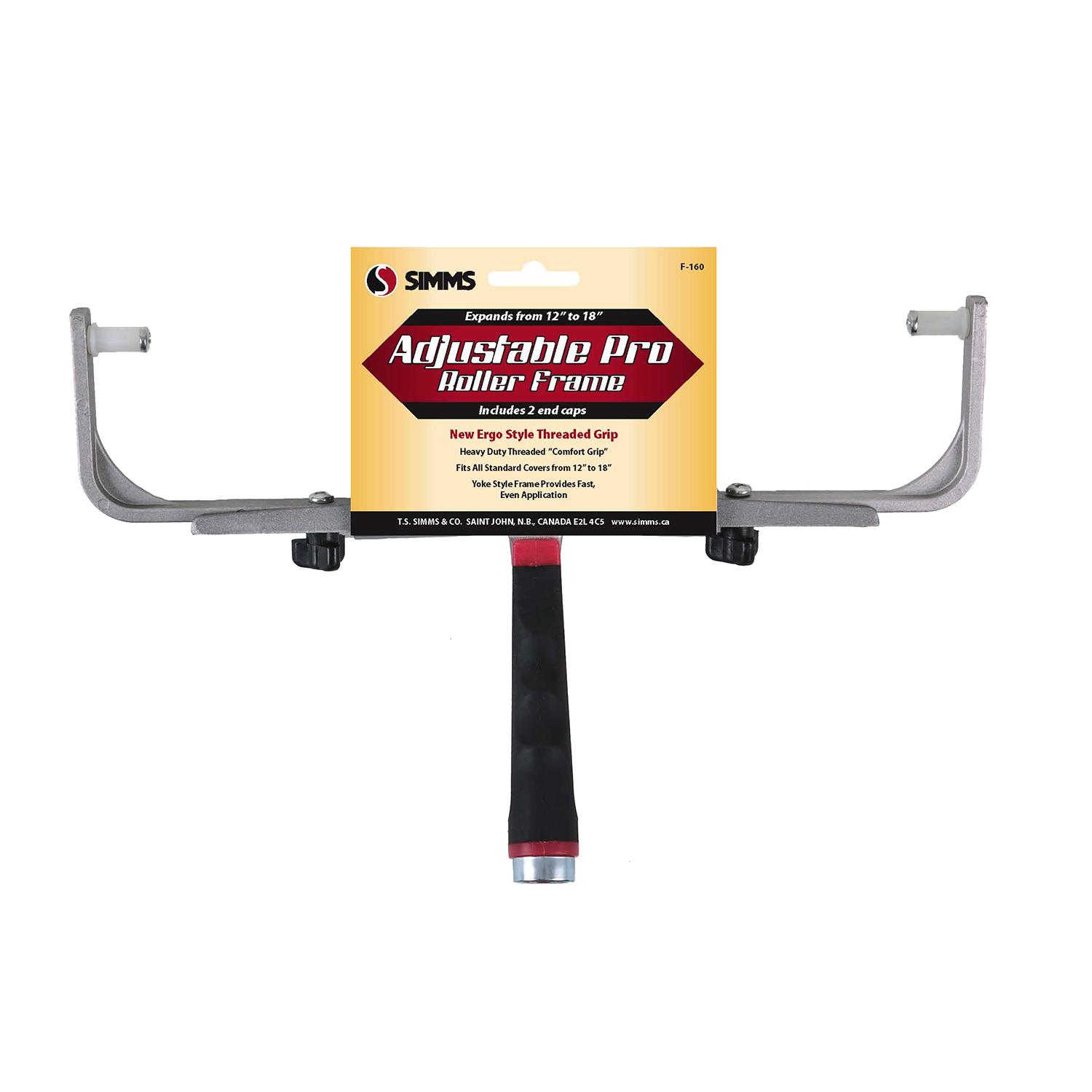 Adjustable Frame For 18" Rollers, Ergonomic Grip
