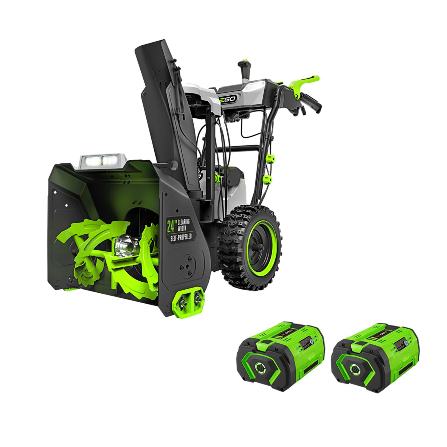 Souffleuse à Neige Autopropulsée EGO Power+ 24“ 2 Étages
