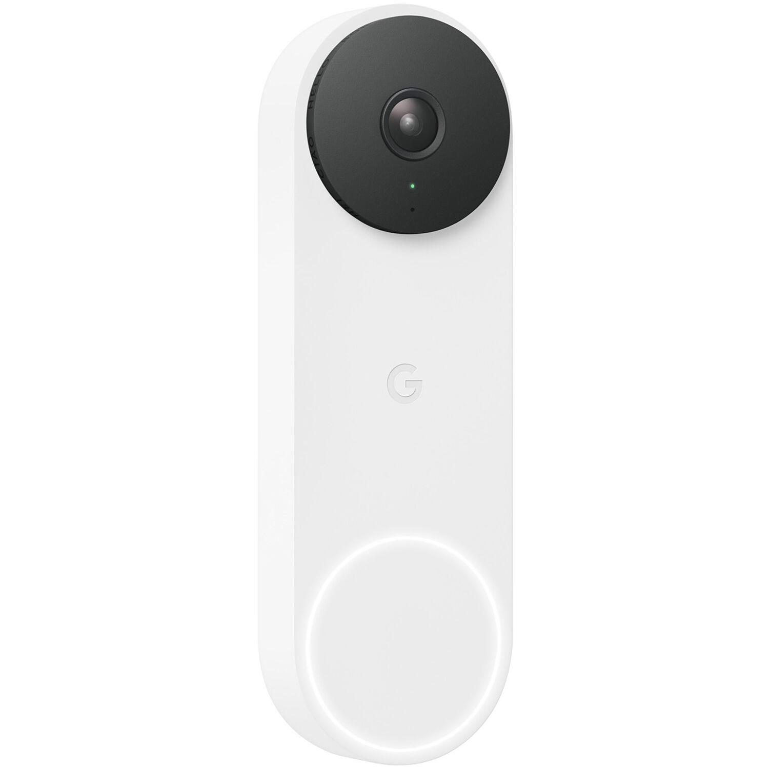 Nest Doorbell Wired, 2nd Gen - Snow