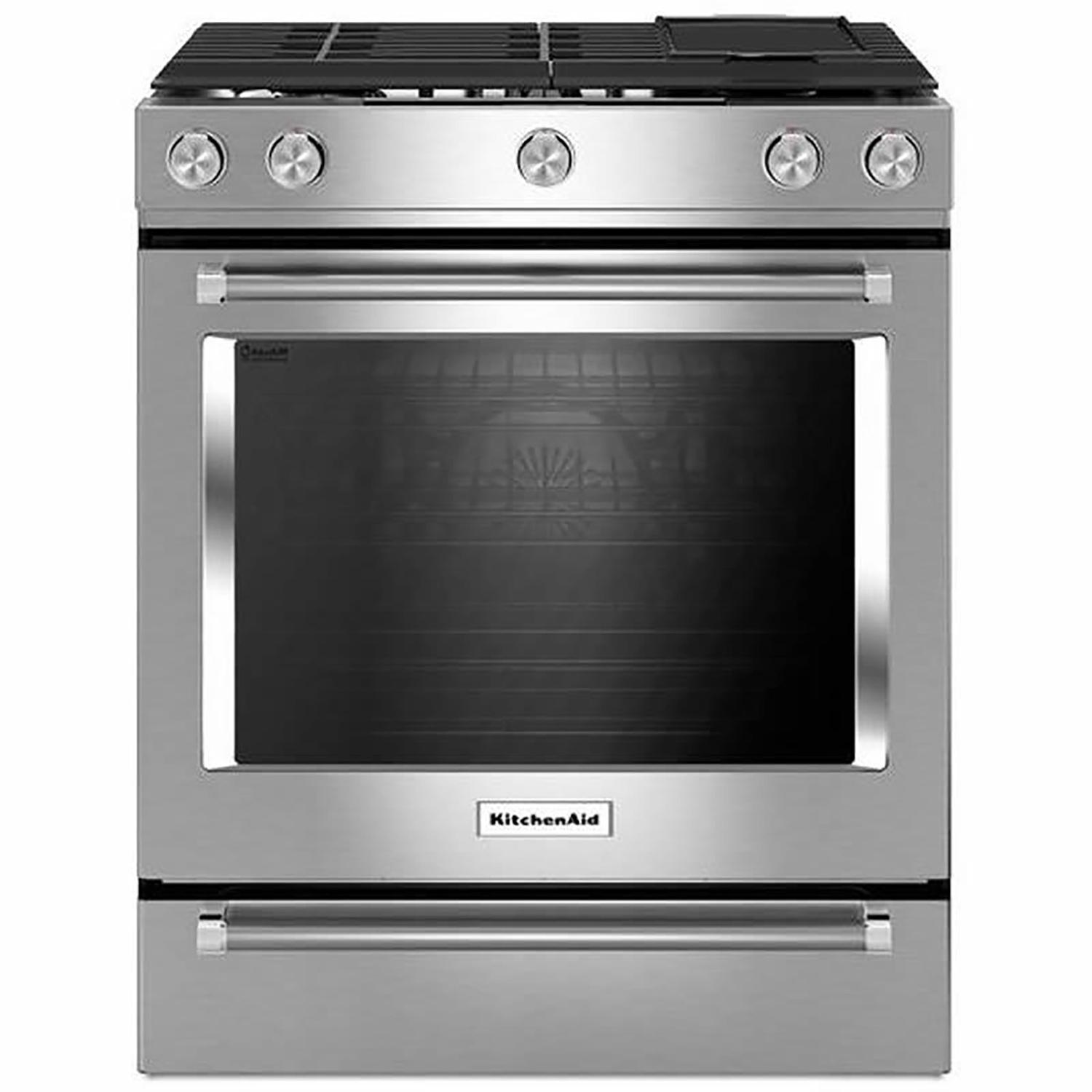 30-inch Slide-In Dual-Fuel Range