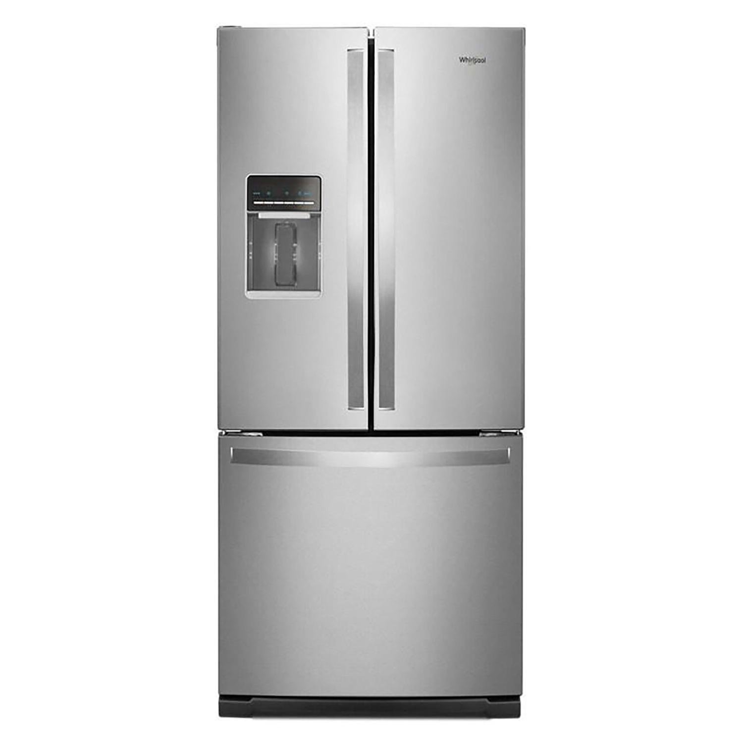 30" 19.7 Cu.Ft. Freestanding French 3-Door Refrigerator