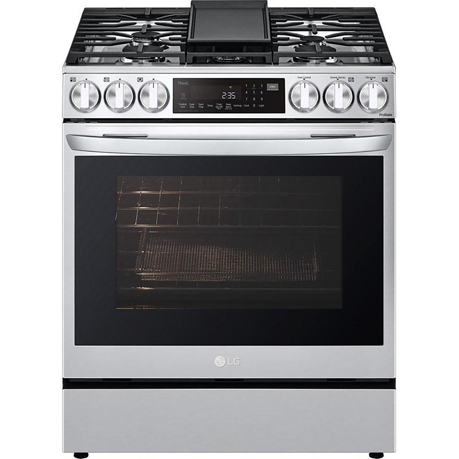 30-inch Slide-In Gas Range with Air Fry
