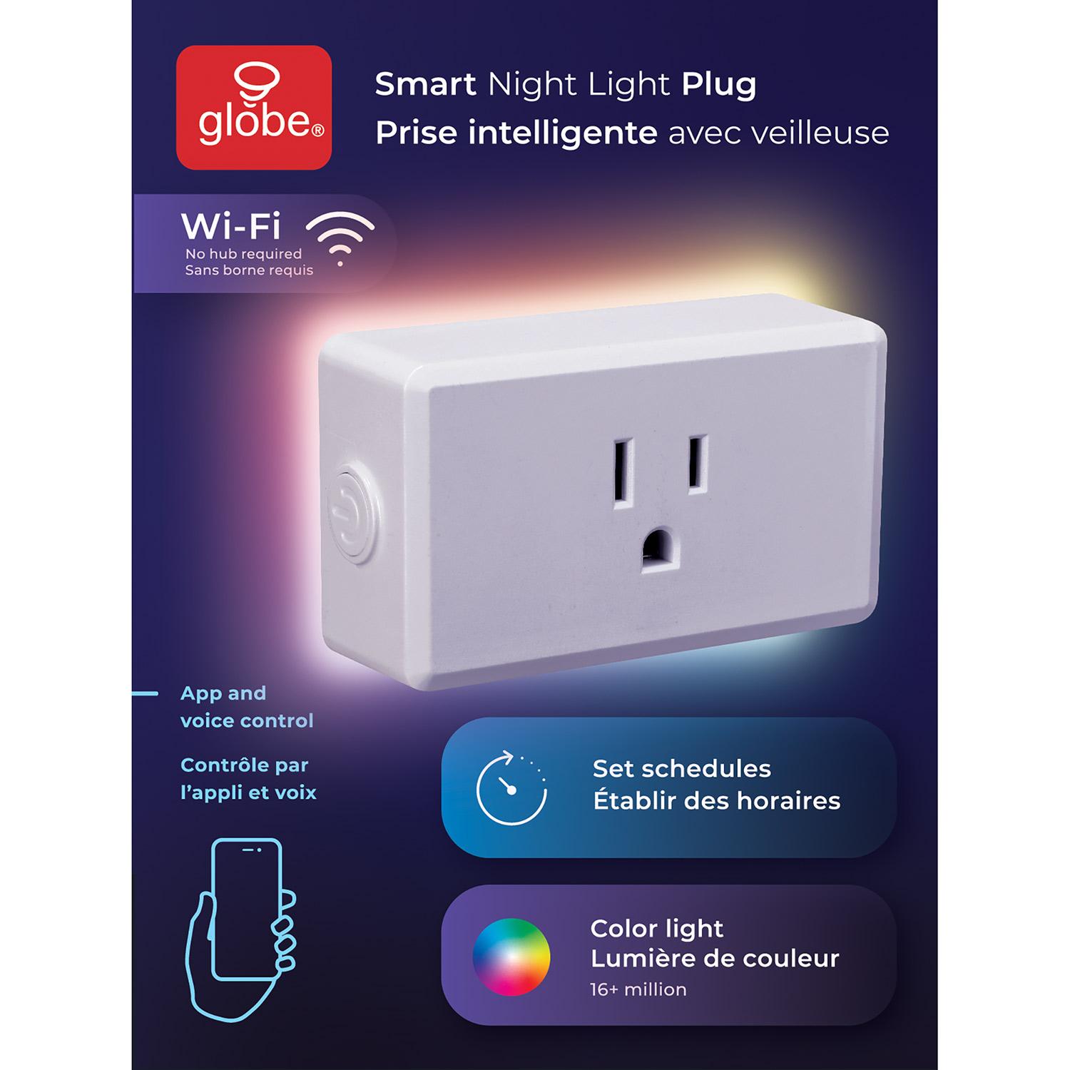 Smart Wi-Fi Plug With RGB Night Light