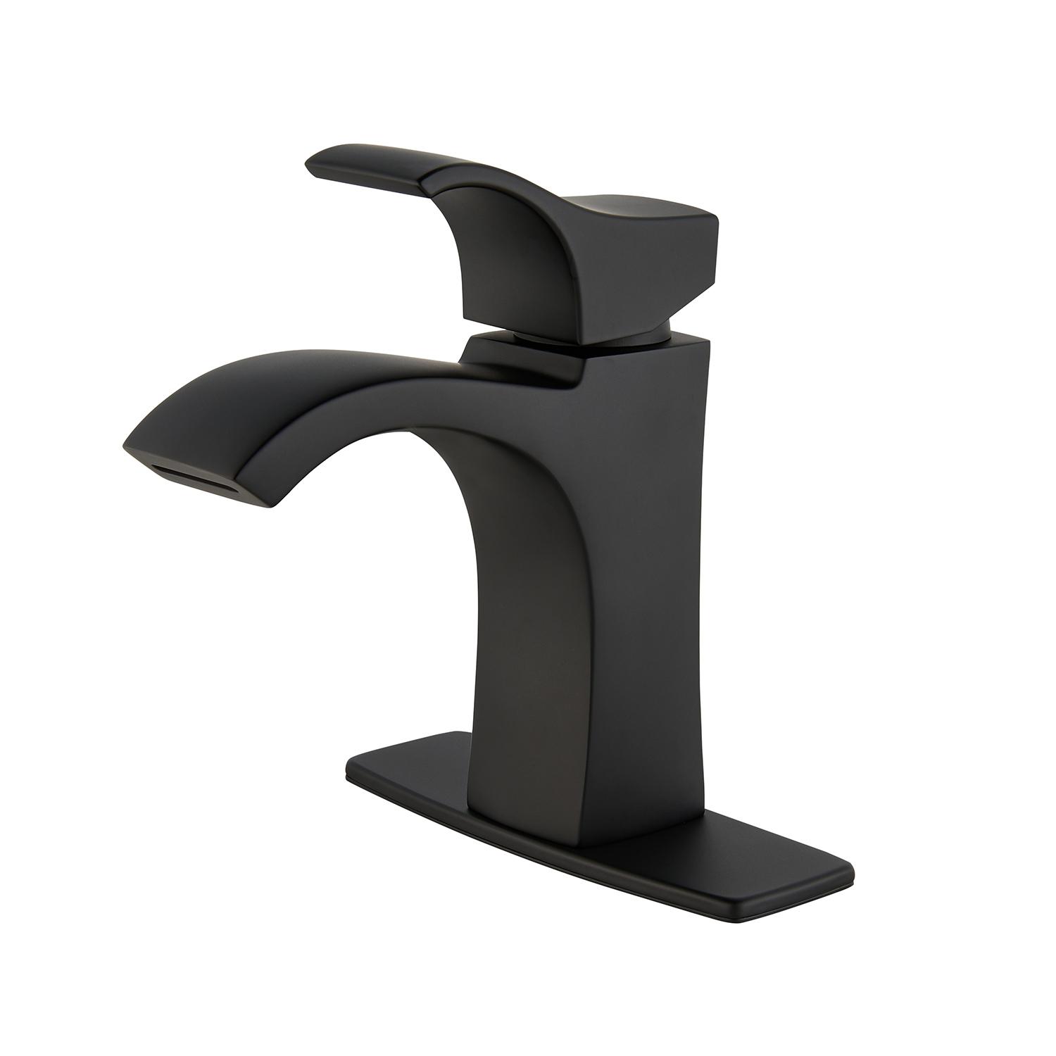 Venturi Single Control Lavatory Faucet - Matte Black
